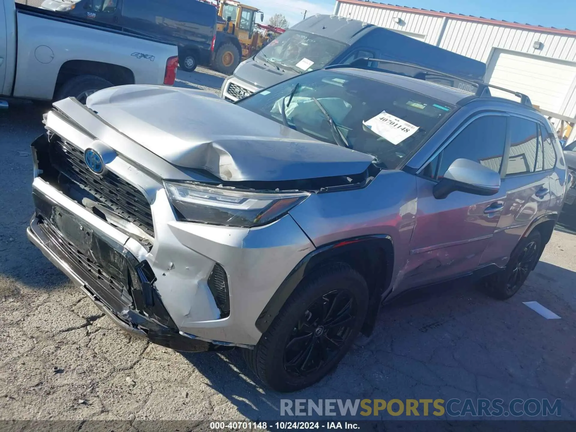 2 fotografías del automóvil dañado JTM16RFV4PD085213 TOYOTA RAV4 HYBRID 2023