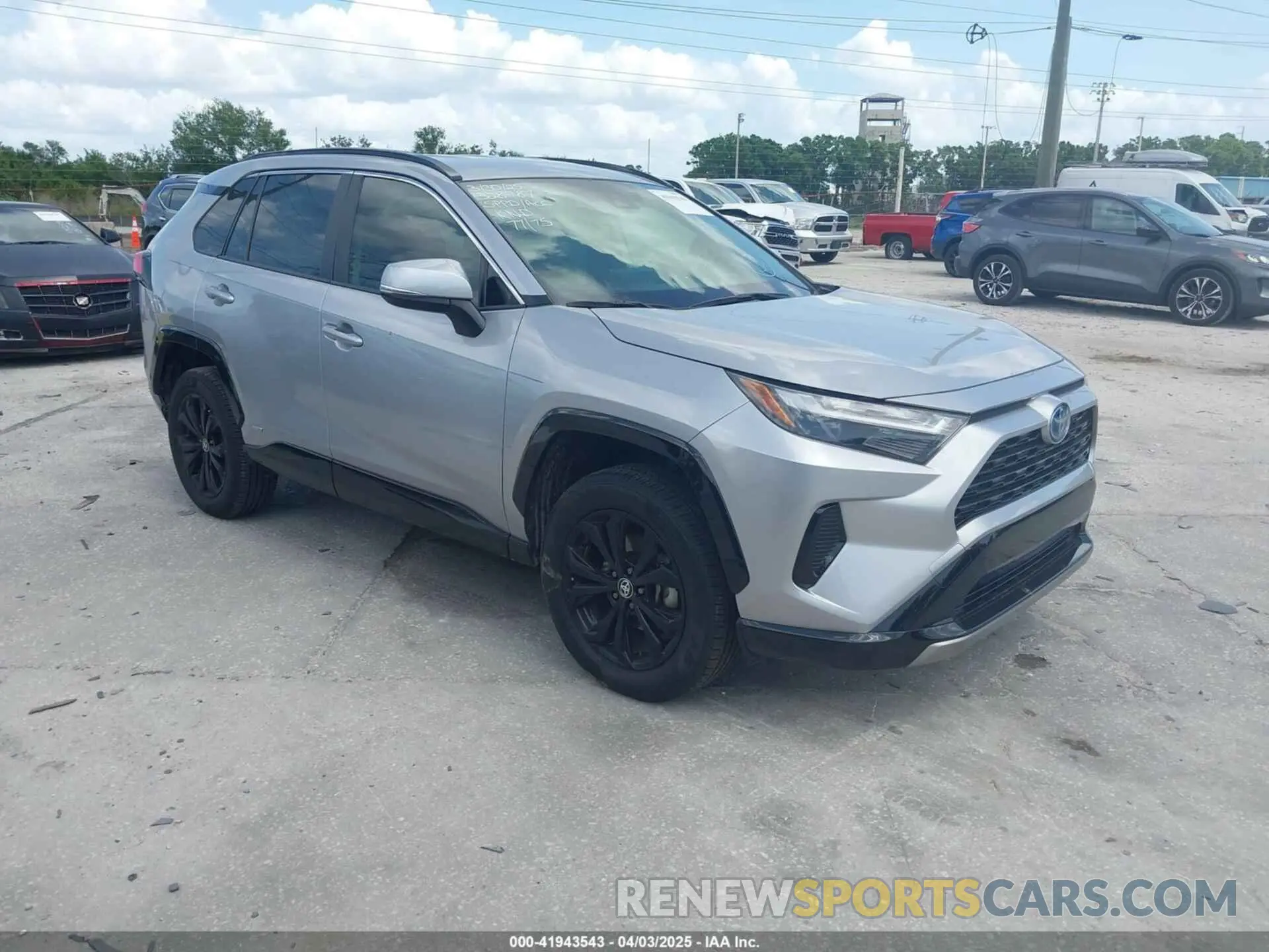 1 fotografías del automóvil dañado JTM16RFV5PJ034496 TOYOTA RAV4 HYBRID 2023