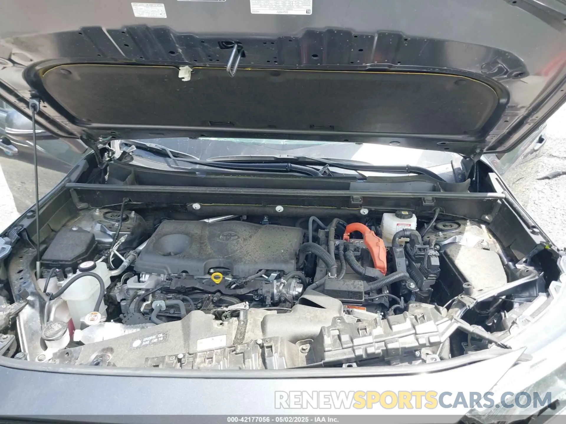 10 fotografías del automóvil dañado JTM16RFV9PD113152 TOYOTA RAV4 HYBRID 2023