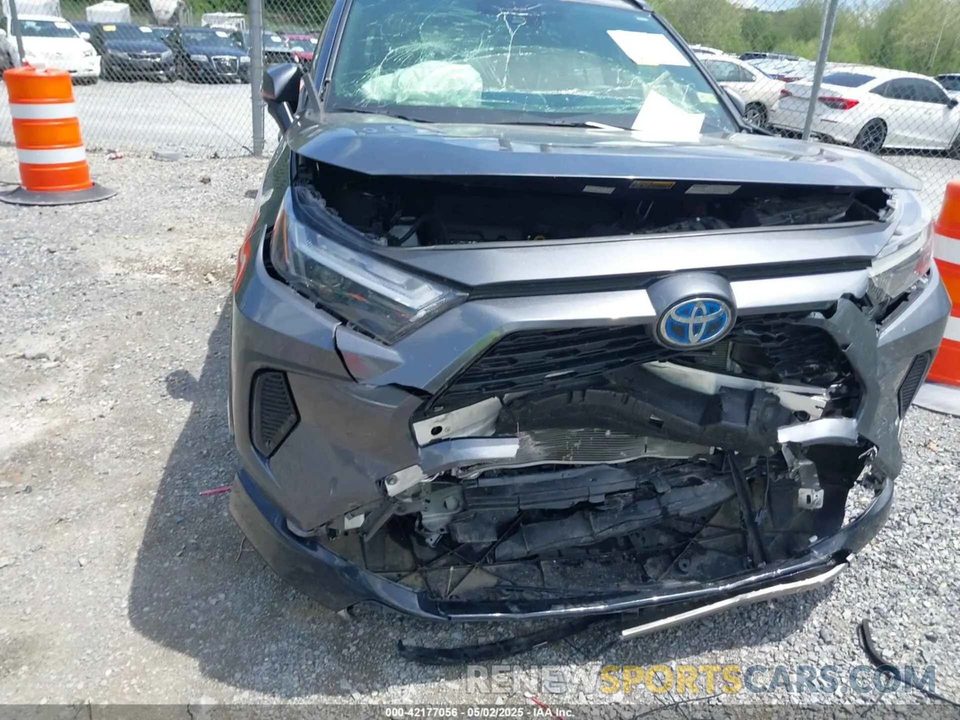 6 fotografías del automóvil dañado JTM16RFV9PD113152 TOYOTA RAV4 HYBRID 2023