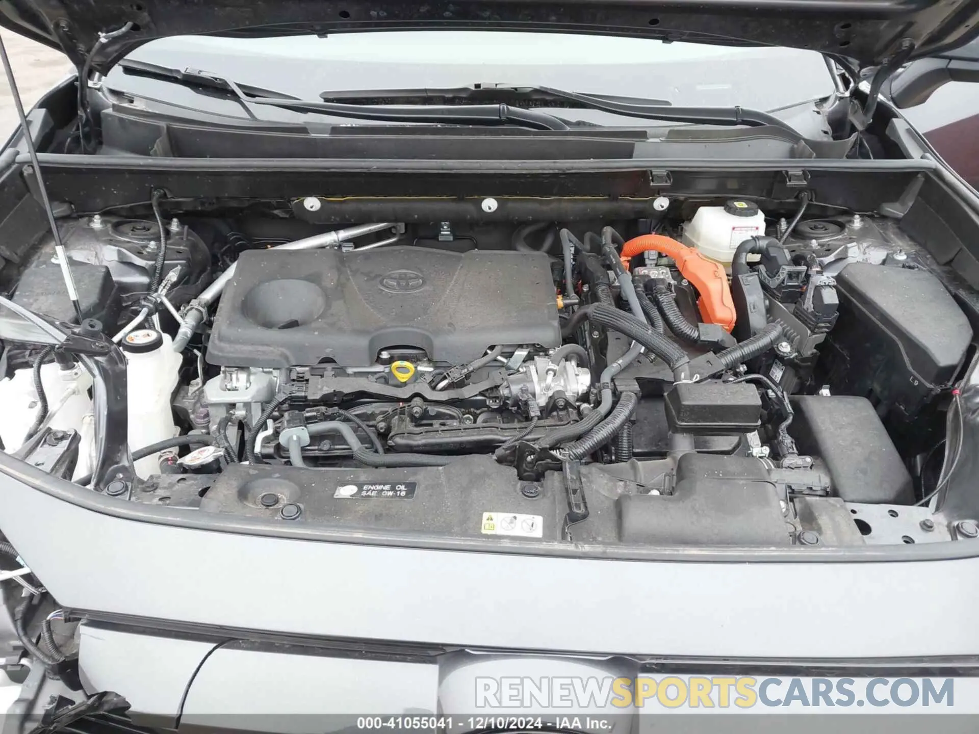 10 fotografías del automóvil dañado JTM16RFV9PJ025932 TOYOTA RAV4 HYBRID 2023
