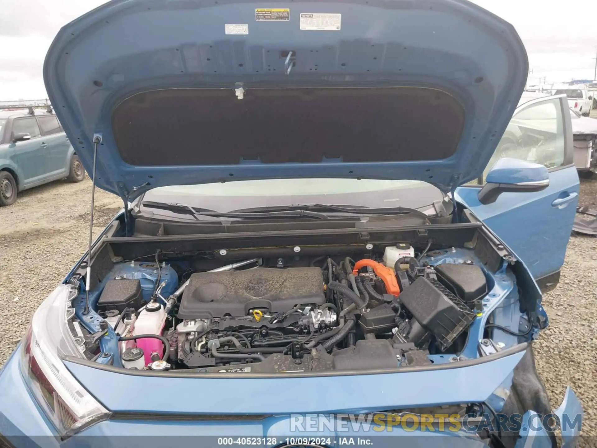 10 fotografías del automóvil dañado JTM16RFVXPD091890 TOYOTA RAV4 HYBRID 2023