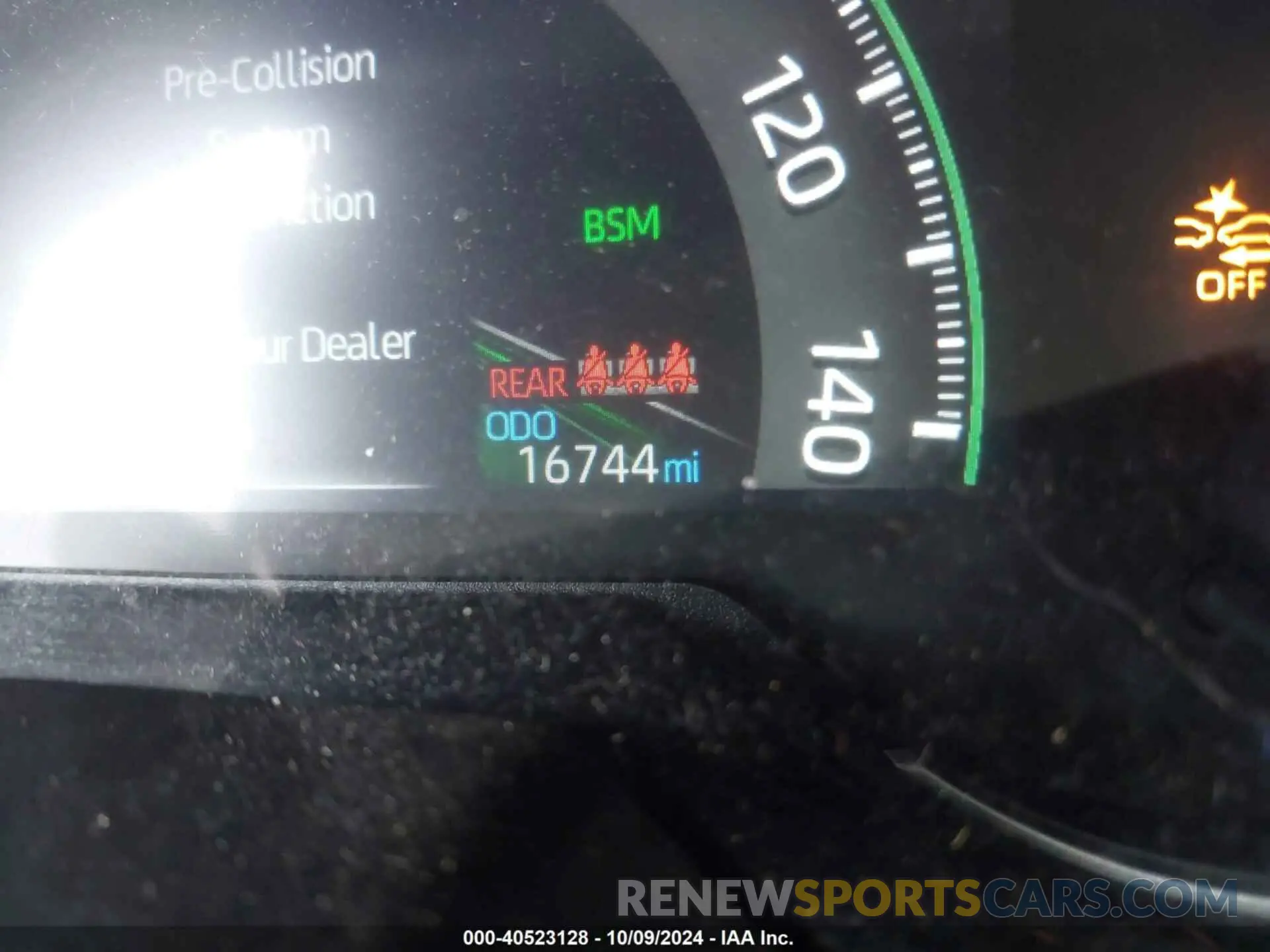 16 fotografías del automóvil dañado JTM16RFVXPD091890 TOYOTA RAV4 HYBRID 2023