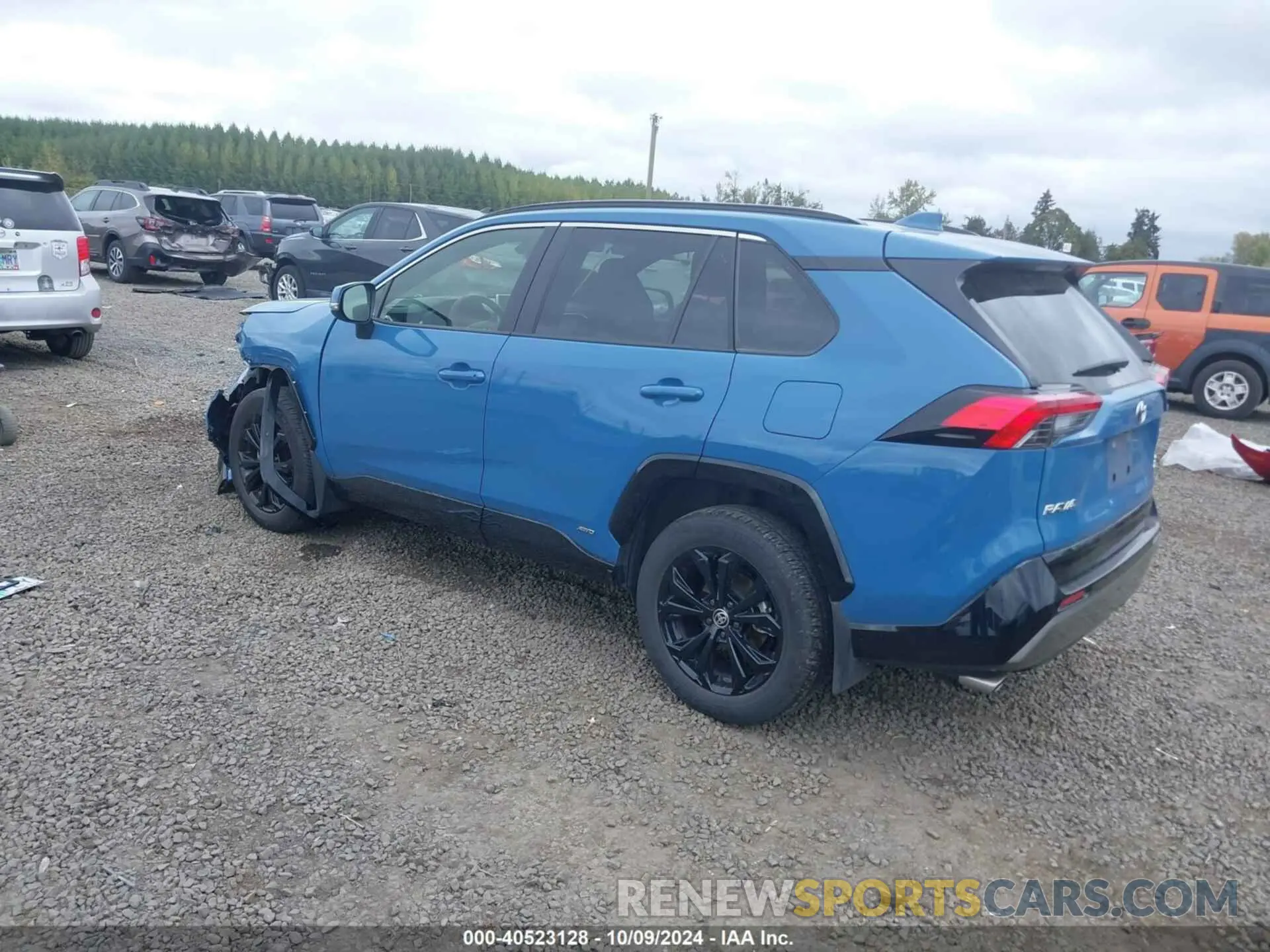 3 fotografías del automóvil dañado JTM16RFVXPD091890 TOYOTA RAV4 HYBRID 2023