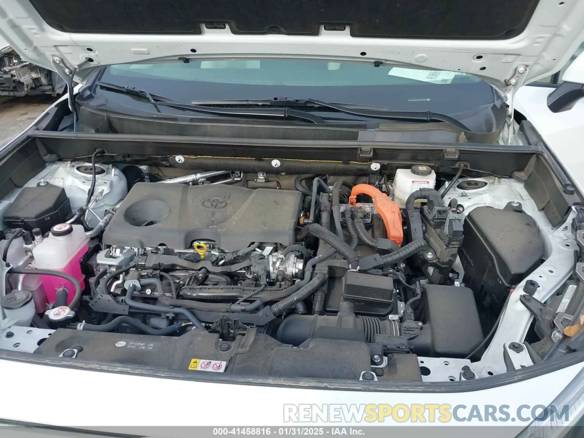 10 fotografías del automóvil dañado JTMB6RFV1PD100562 TOYOTA RAV4 HYBRID 2023