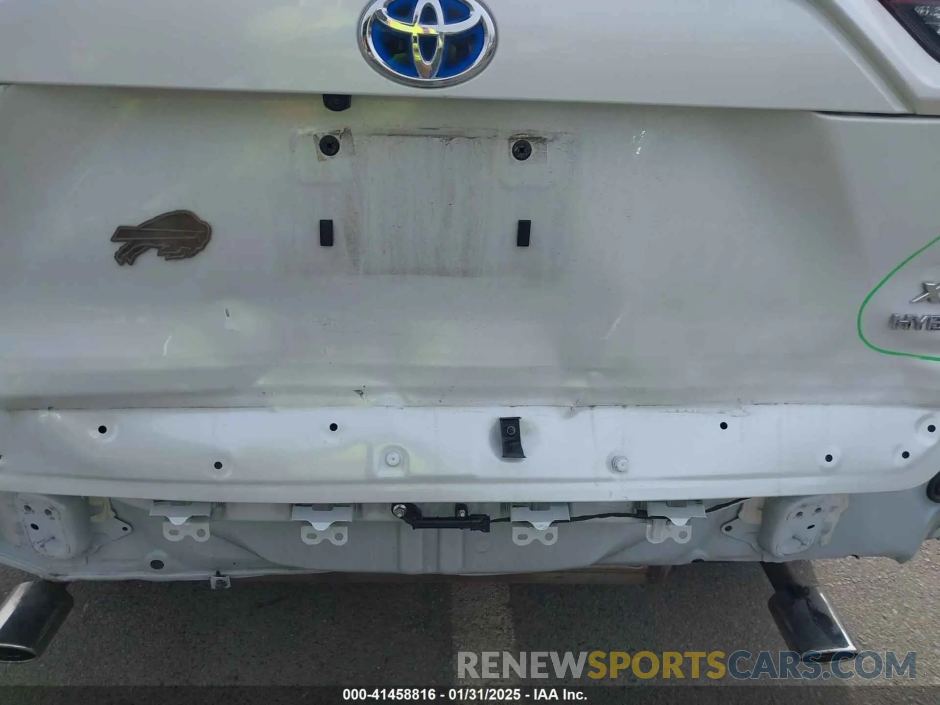 6 fotografías del automóvil dañado JTMB6RFV1PD100562 TOYOTA RAV4 HYBRID 2023