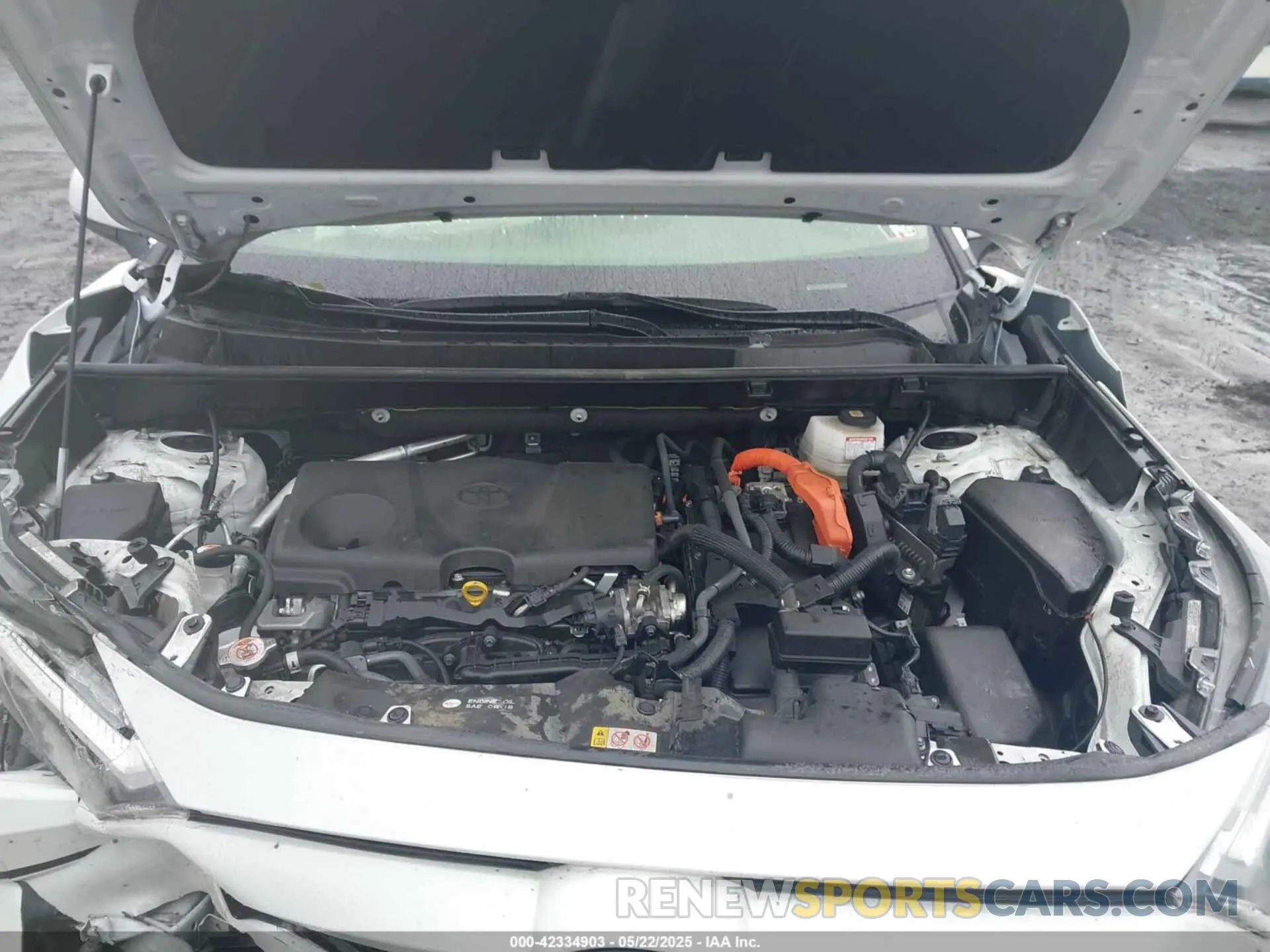 10 fotografías del automóvil dañado JTMB6RFV3PD546700 TOYOTA RAV4 HYBRID 2023