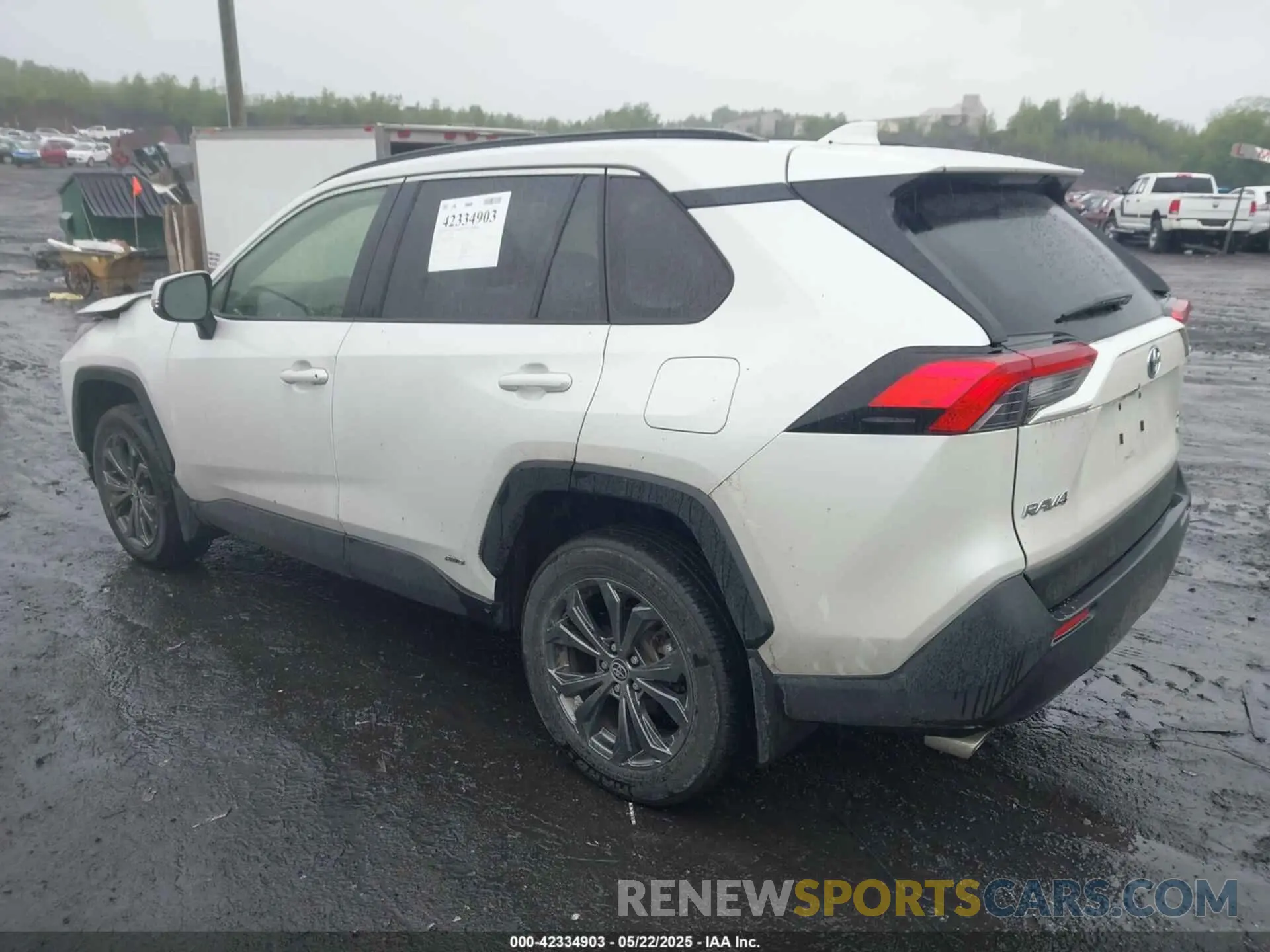 3 fotografías del automóvil dañado JTMB6RFV3PD546700 TOYOTA RAV4 HYBRID 2023