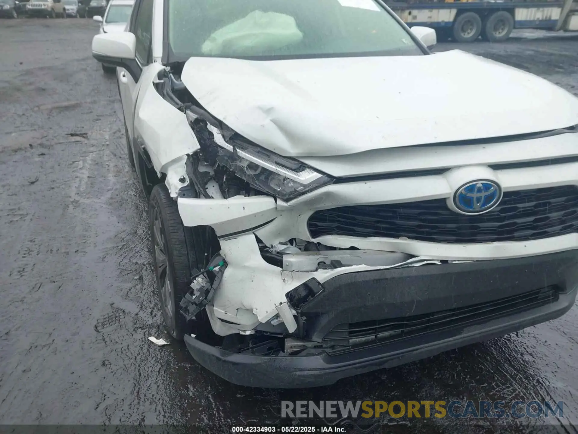 6 fotografías del automóvil dañado JTMB6RFV3PD546700 TOYOTA RAV4 HYBRID 2023