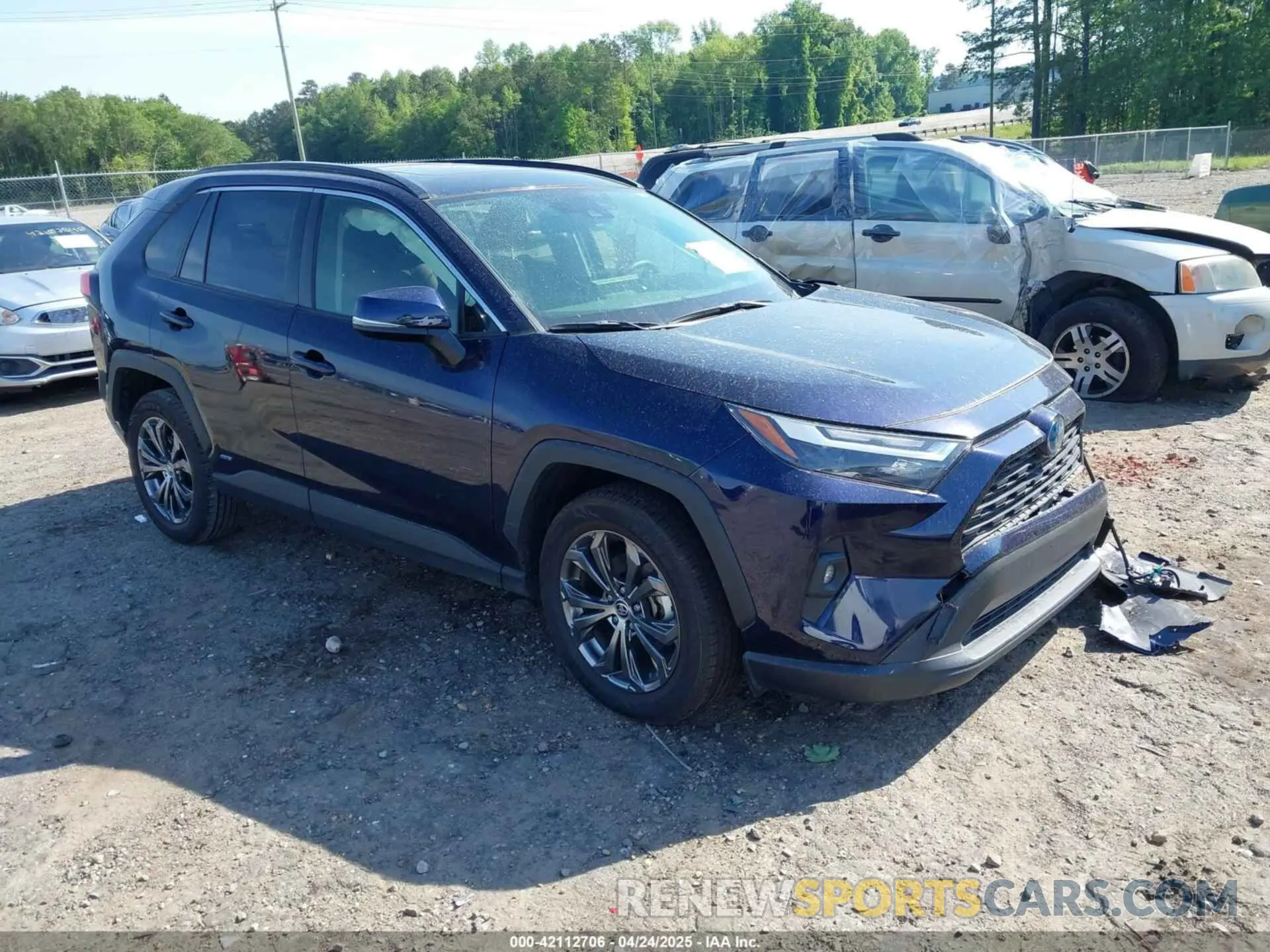 1 fotografías del automóvil dañado JTMB6RFV4PD098886 TOYOTA RAV4 HYBRID 2023
