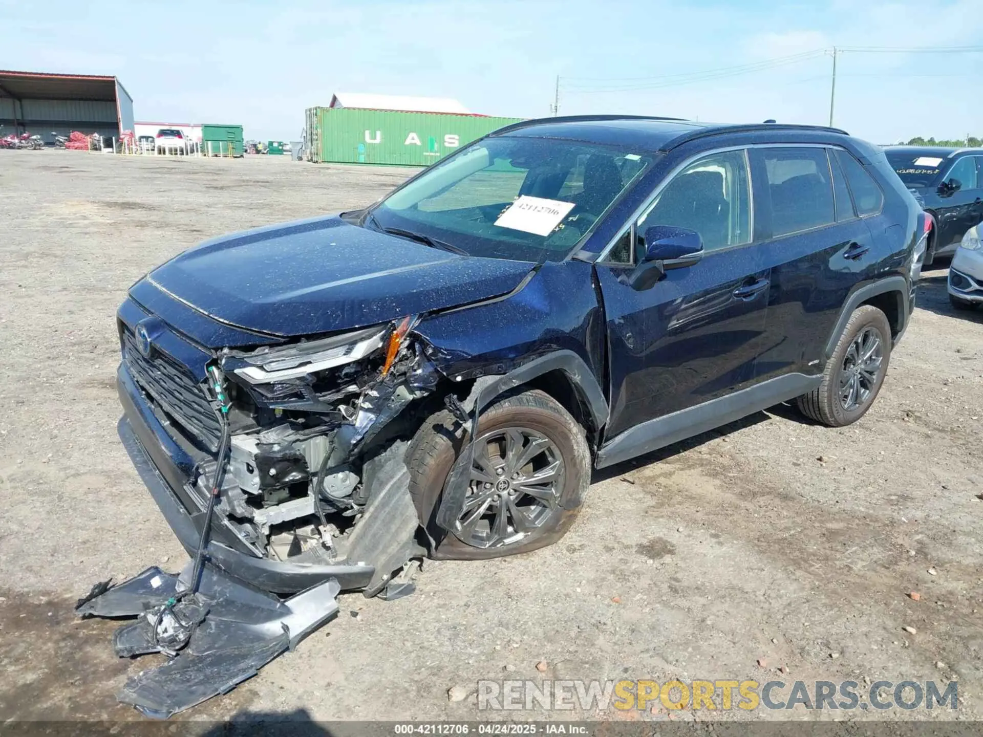 2 fotografías del automóvil dañado JTMB6RFV4PD098886 TOYOTA RAV4 HYBRID 2023
