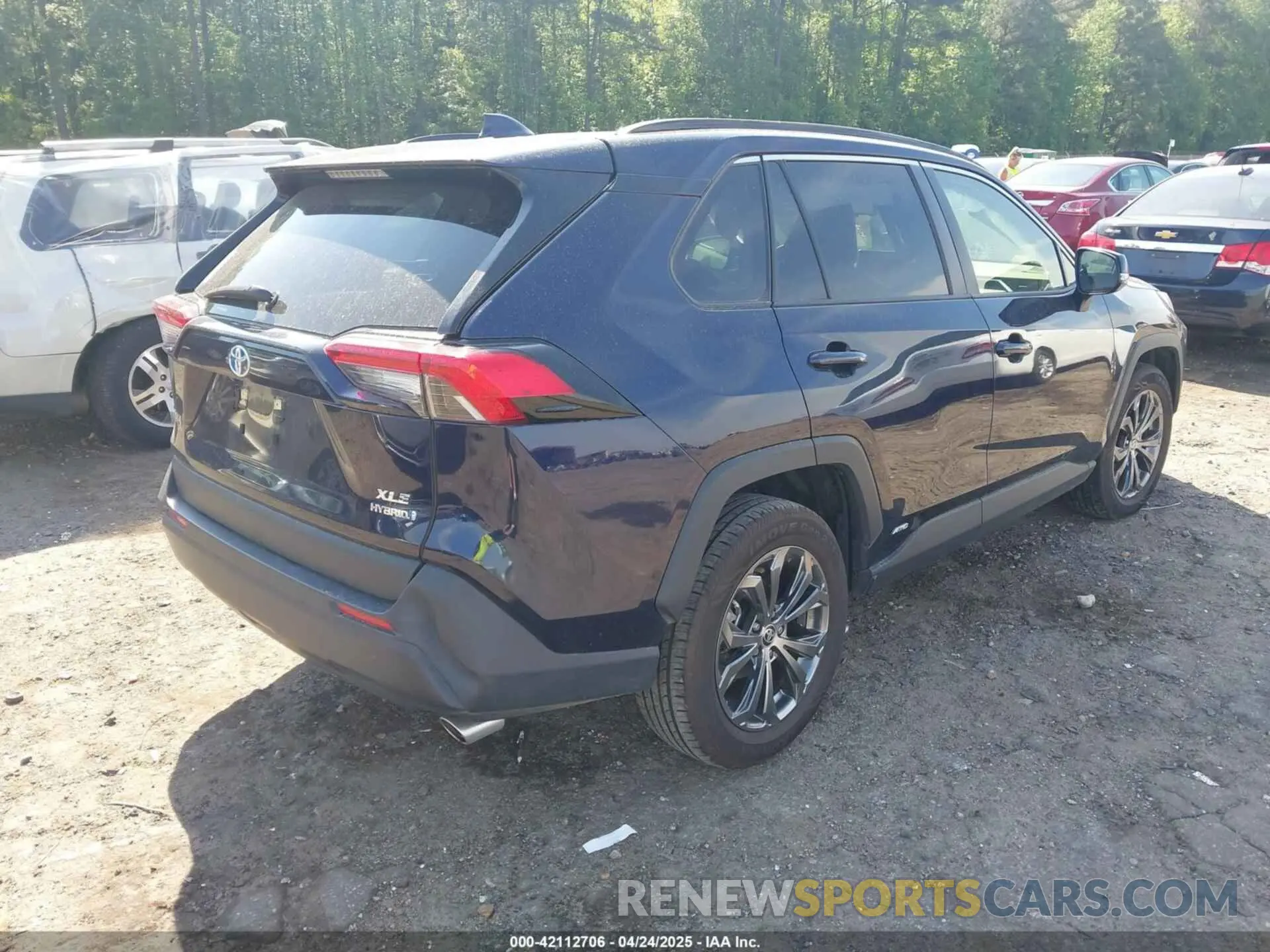 4 fotografías del automóvil dañado JTMB6RFV4PD098886 TOYOTA RAV4 HYBRID 2023