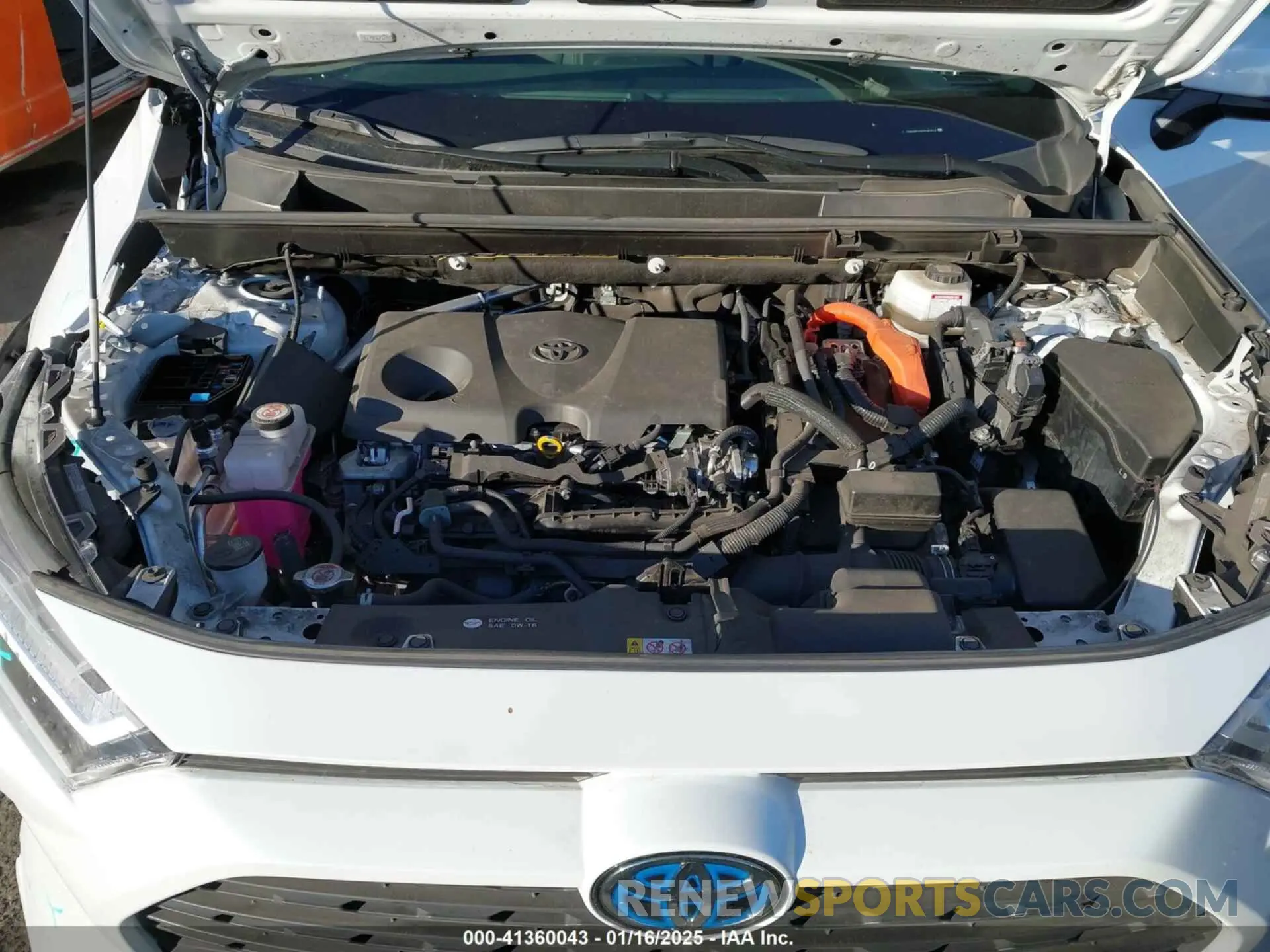 10 fotografías del automóvil dañado JTMB6RFVXPD540814 TOYOTA RAV4 HYBRID 2023