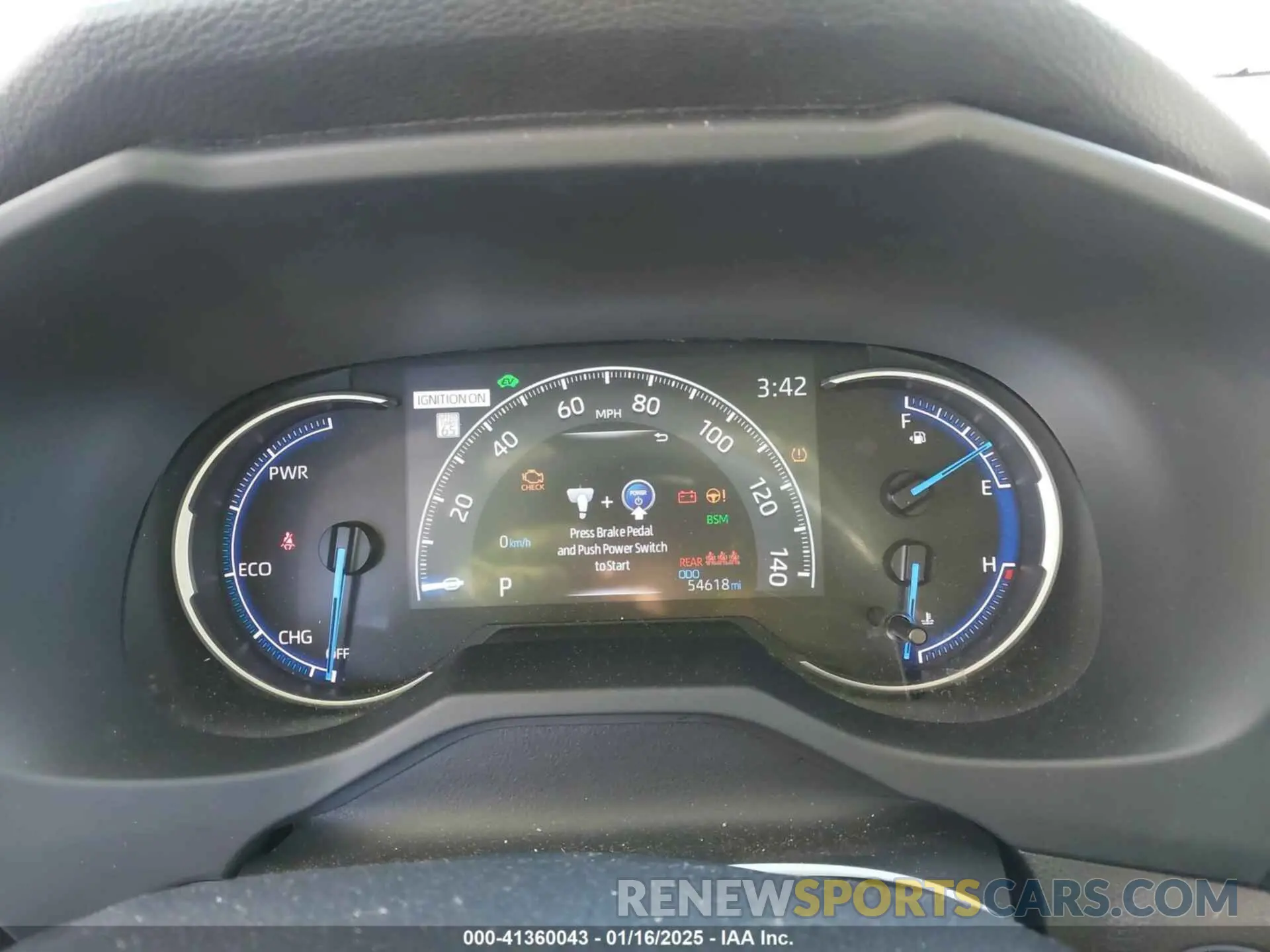 7 fotografías del automóvil dañado JTMB6RFVXPD540814 TOYOTA RAV4 HYBRID 2023