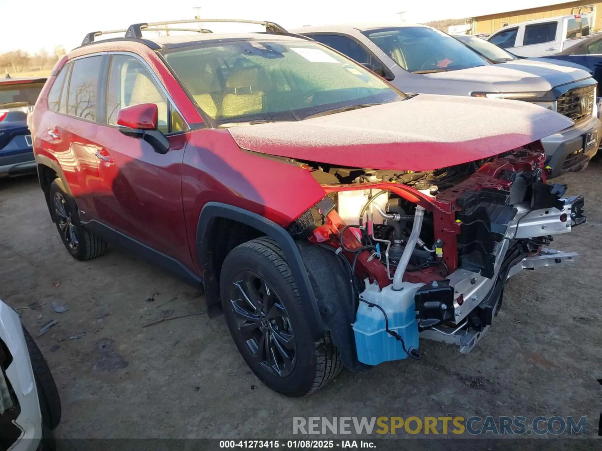 1 fotografías del automóvil dañado JTMD6RFV0PD542046 TOYOTA RAV4 HYBRID 2023