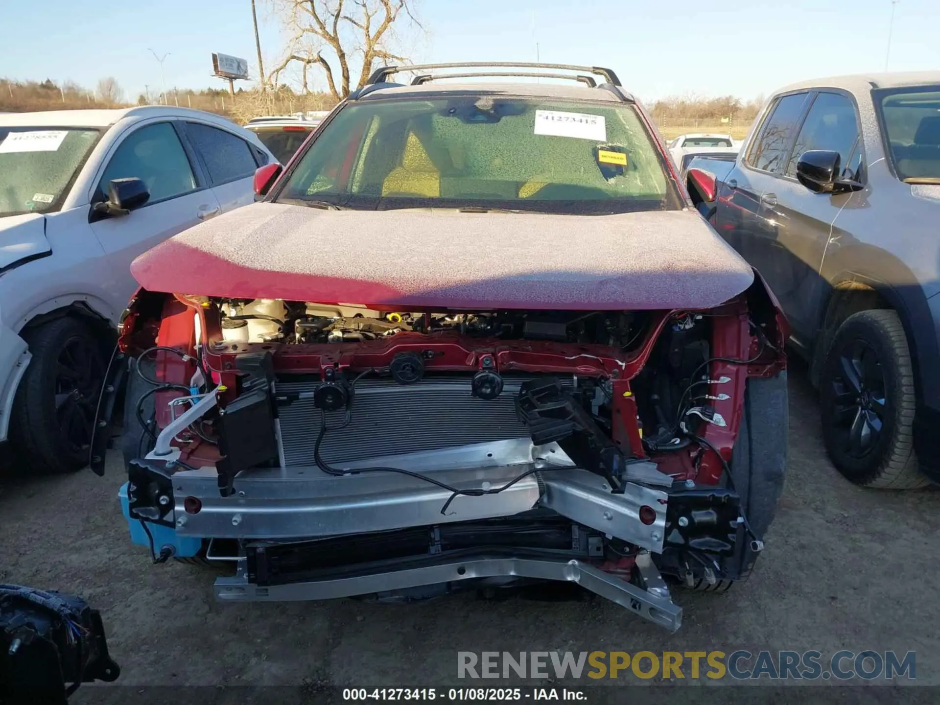 13 fotografías del automóvil dañado JTMD6RFV0PD542046 TOYOTA RAV4 HYBRID 2023