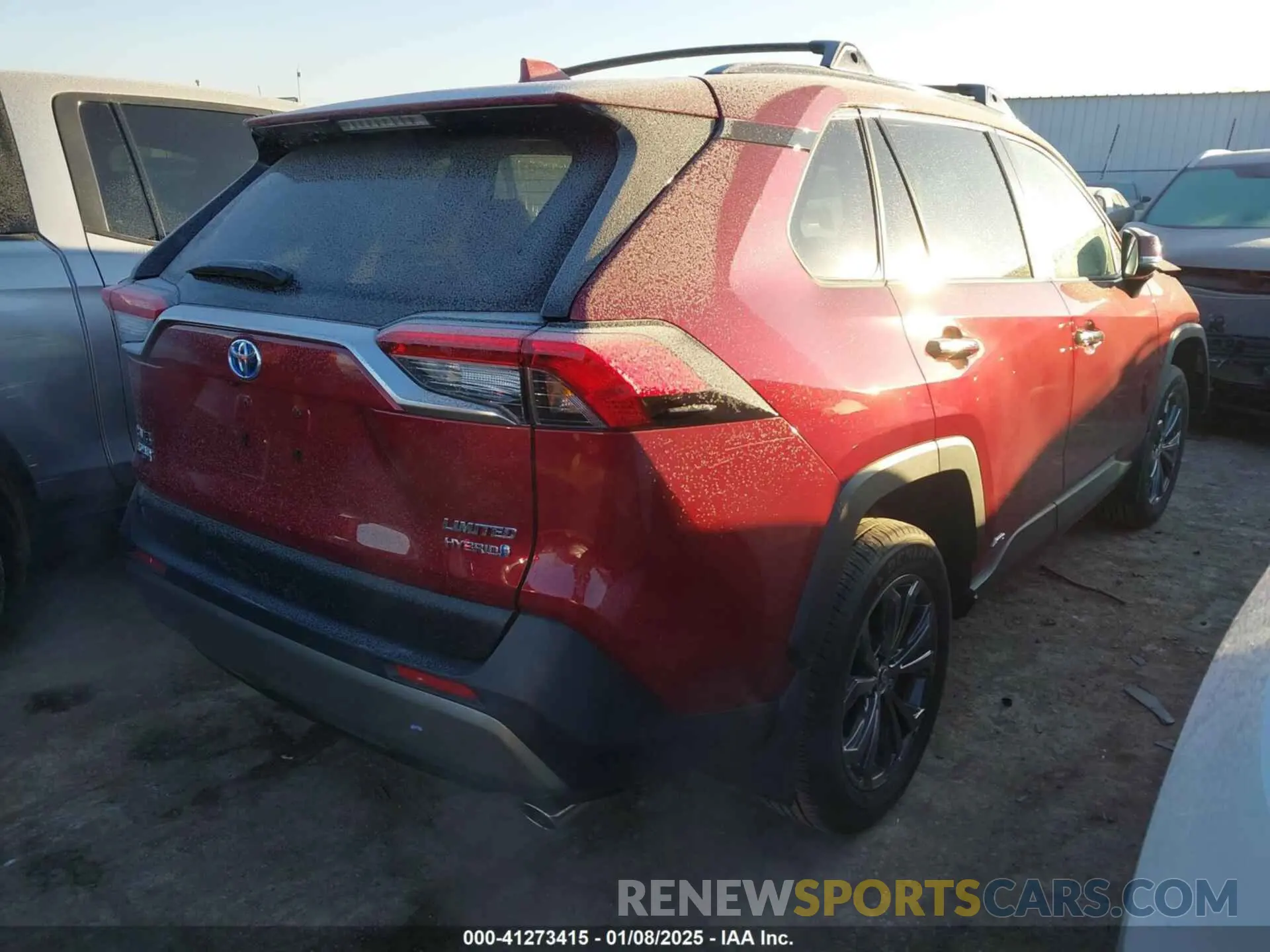 4 fotografías del automóvil dañado JTMD6RFV0PD542046 TOYOTA RAV4 HYBRID 2023