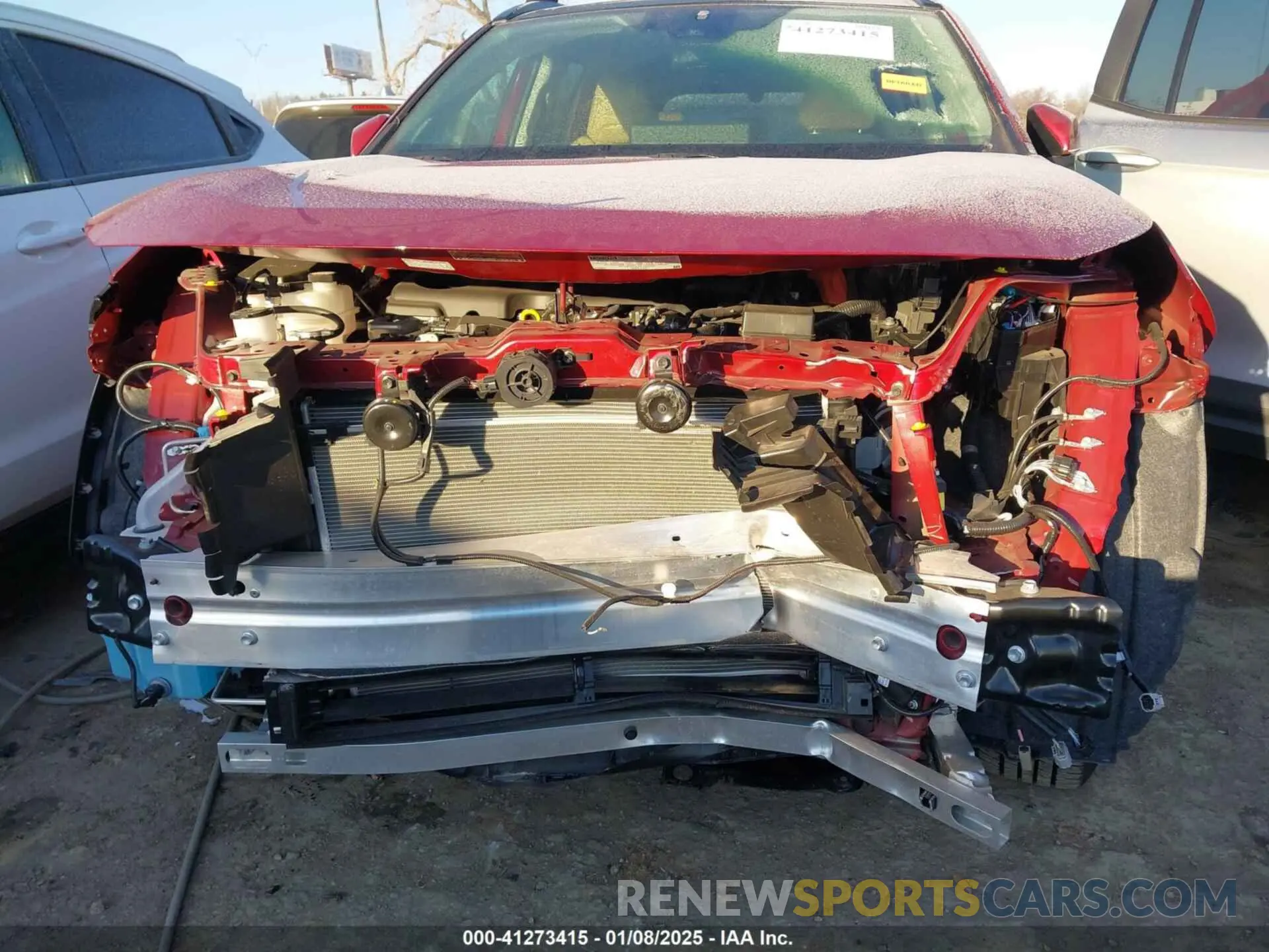 6 fotografías del automóvil dañado JTMD6RFV0PD542046 TOYOTA RAV4 HYBRID 2023