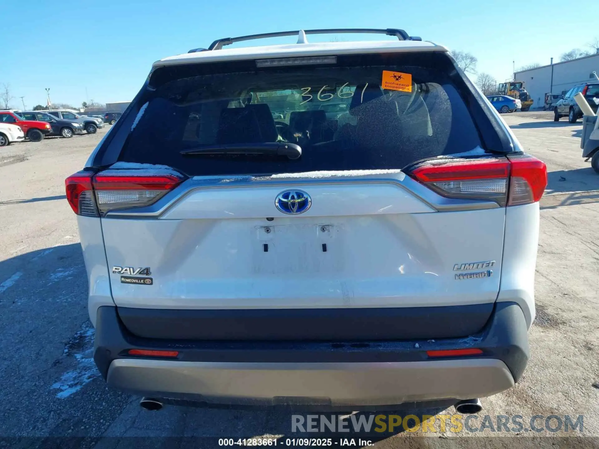 16 fotografías del automóvil dañado JTMD6RFV7PD537250 TOYOTA RAV4 HYBRID 2023