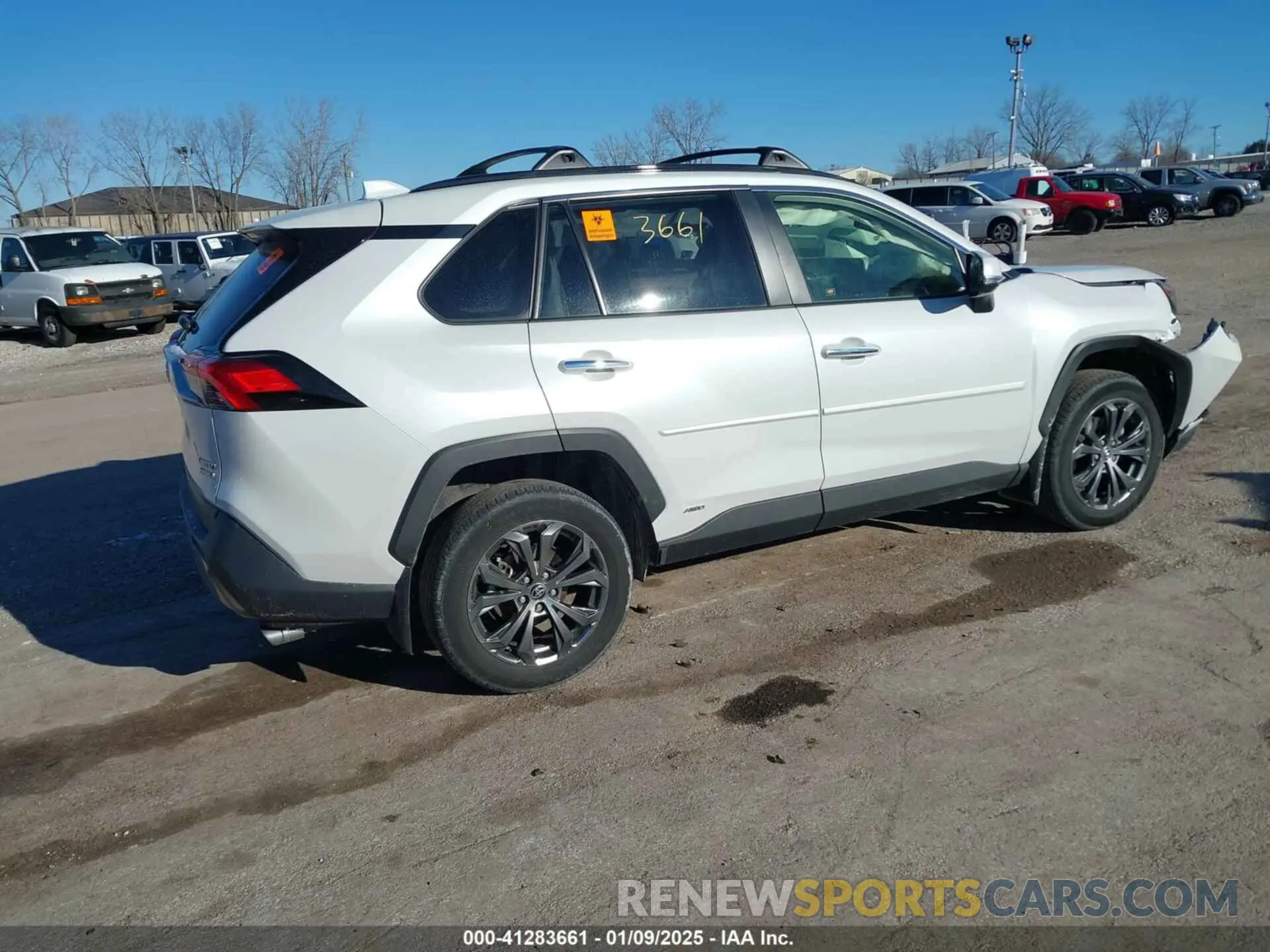 4 fotografías del automóvil dañado JTMD6RFV7PD537250 TOYOTA RAV4 HYBRID 2023