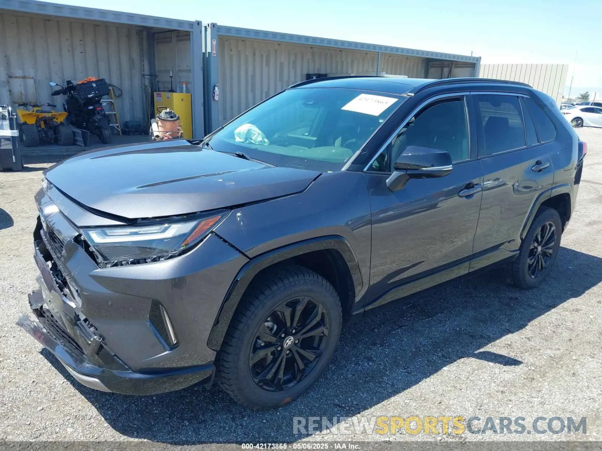2 fotografías del automóvil dañado JTME6RFV2PJ037308 TOYOTA RAV4 HYBRID 2023