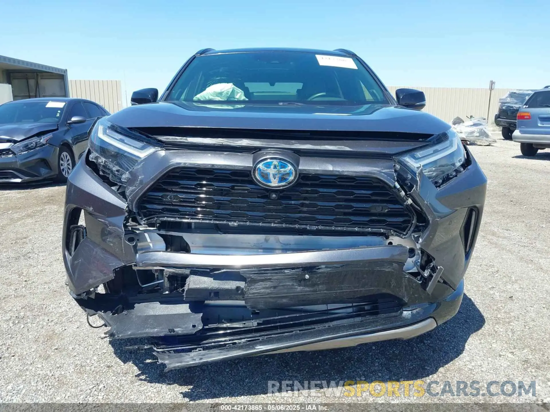 6 fotografías del automóvil dañado JTME6RFV2PJ037308 TOYOTA RAV4 HYBRID 2023