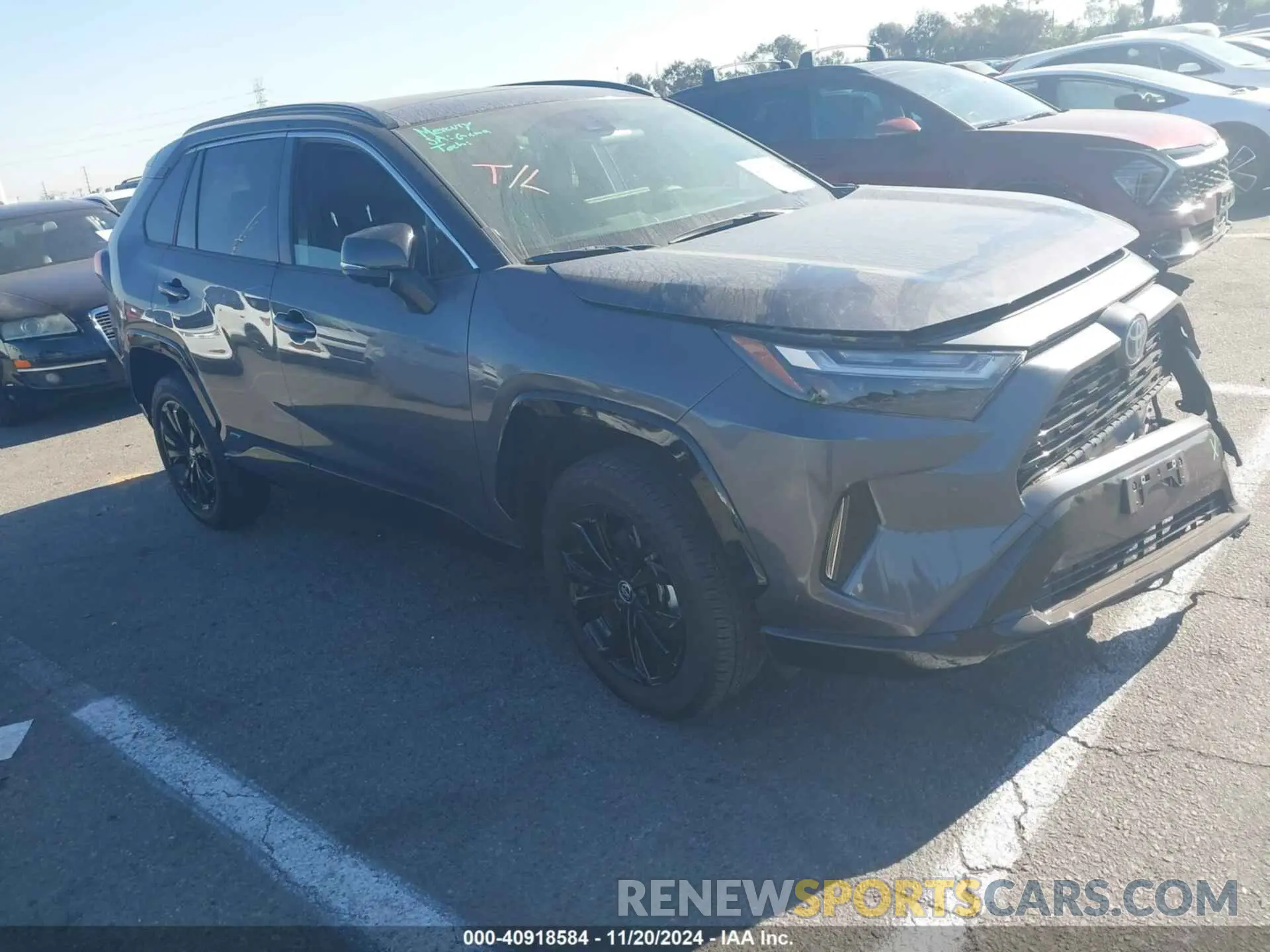 1 fotografías del automóvil dañado JTME6RFV7PJ036669 TOYOTA RAV4 HYBRID 2023