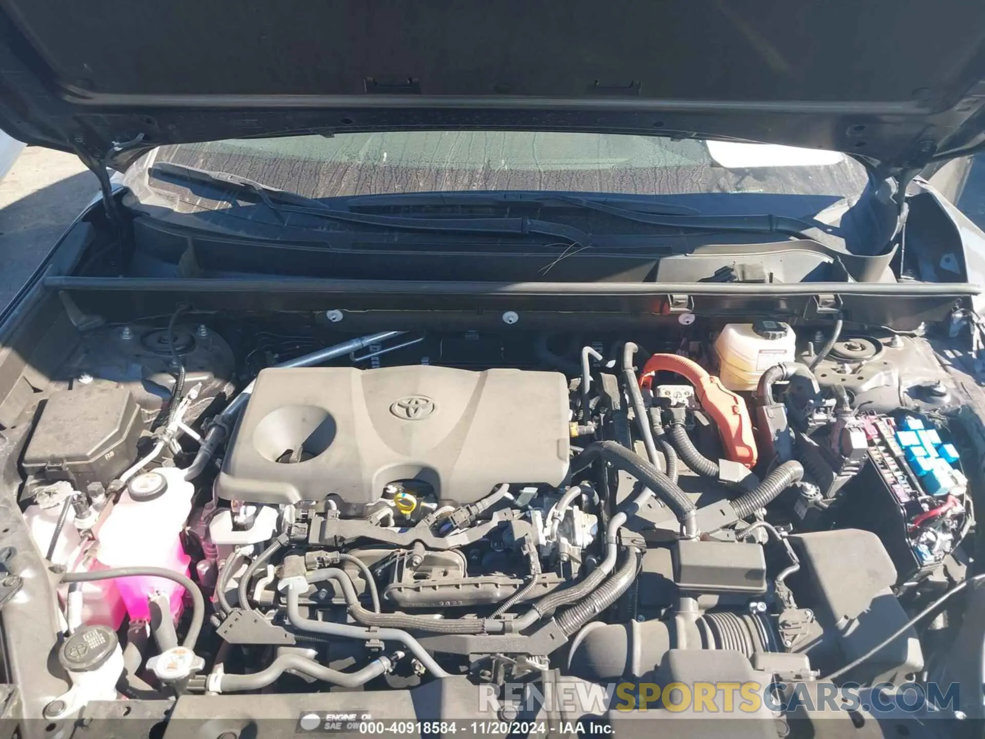 10 fotografías del automóvil dañado JTME6RFV7PJ036669 TOYOTA RAV4 HYBRID 2023
