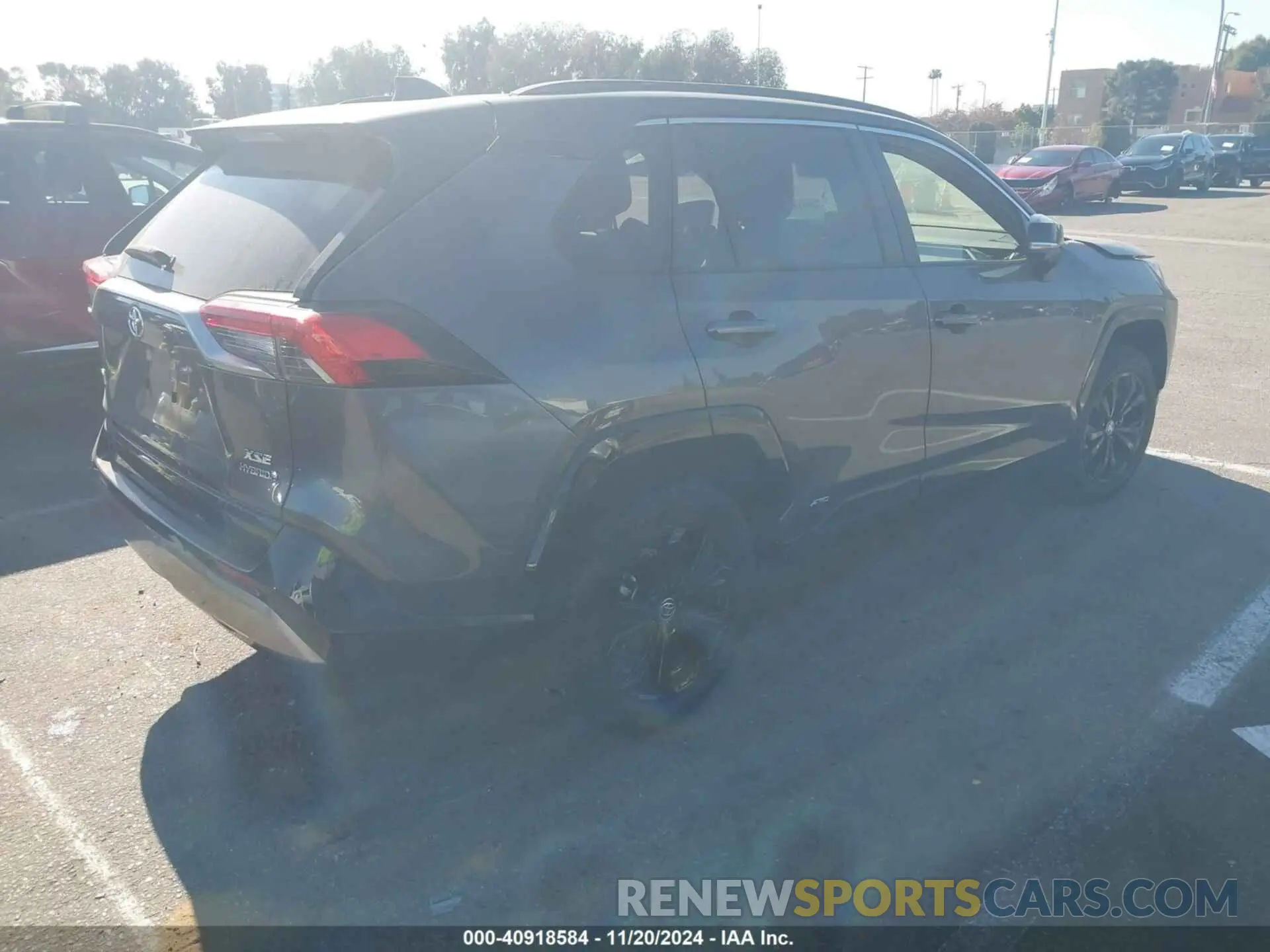 4 fotografías del automóvil dañado JTME6RFV7PJ036669 TOYOTA RAV4 HYBRID 2023