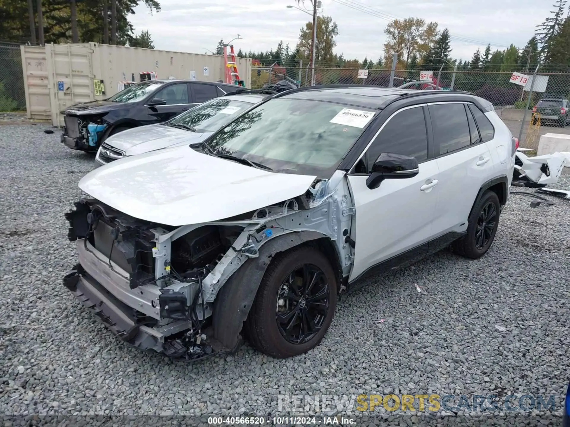 2 fotografías del automóvil dañado JTME6RFV8PD536841 TOYOTA RAV4 HYBRID 2023