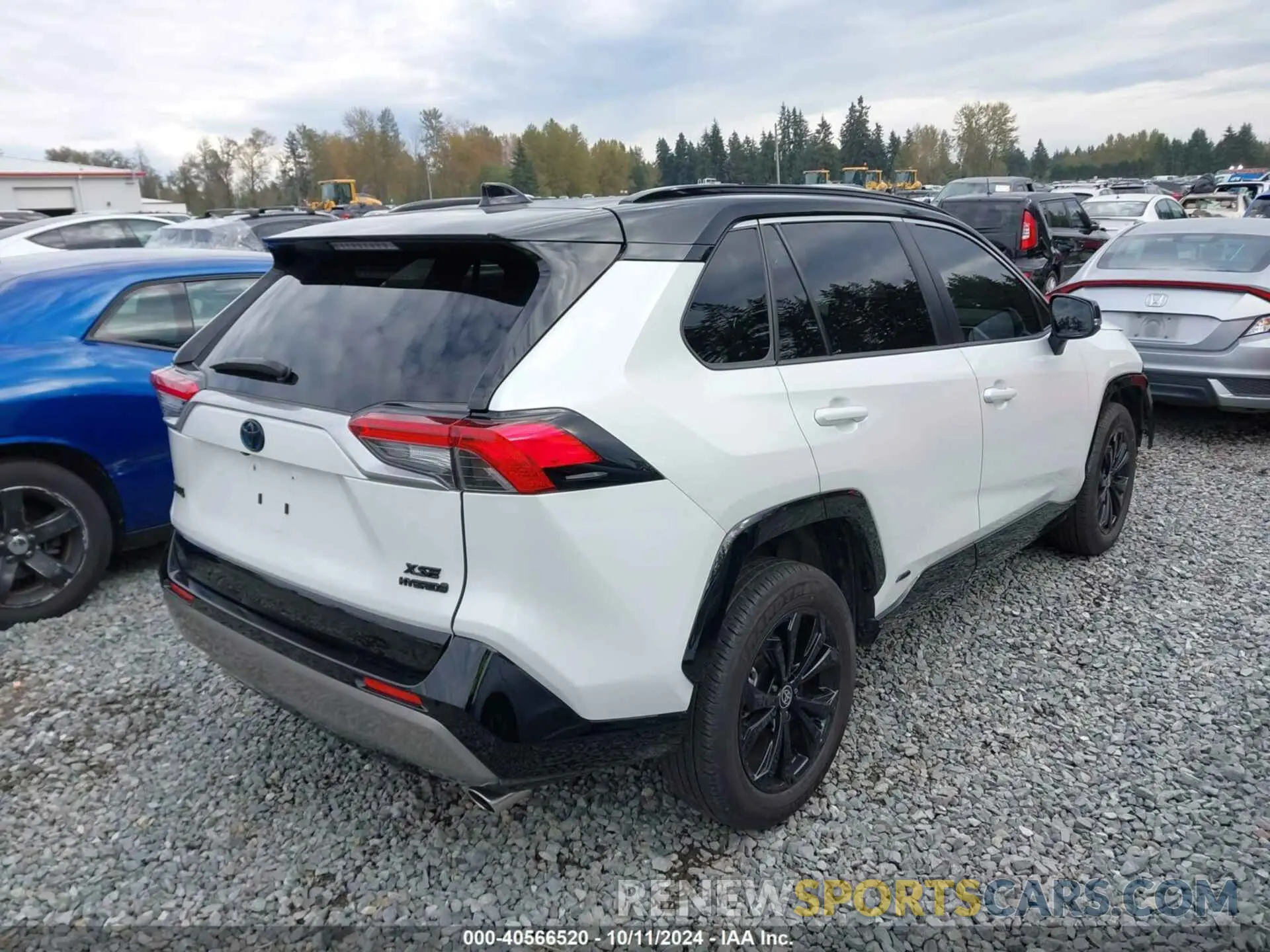 4 fotografías del automóvil dañado JTME6RFV8PD536841 TOYOTA RAV4 HYBRID 2023