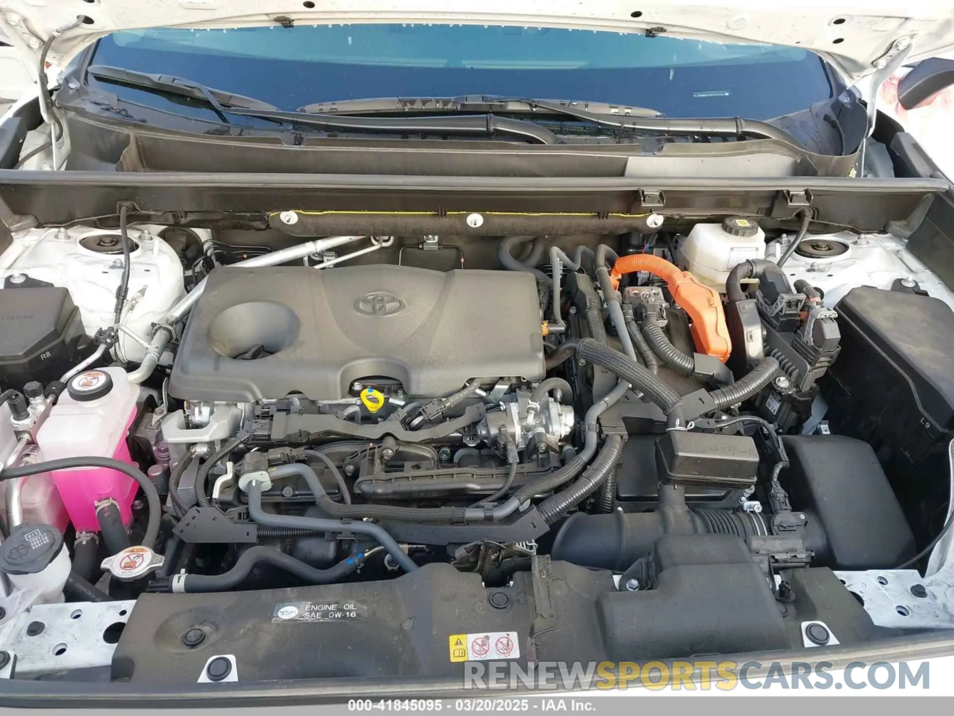 10 fotografías del automóvil dañado JTMRWRFV3PD205098 TOYOTA RAV4 HYBRID 2023
