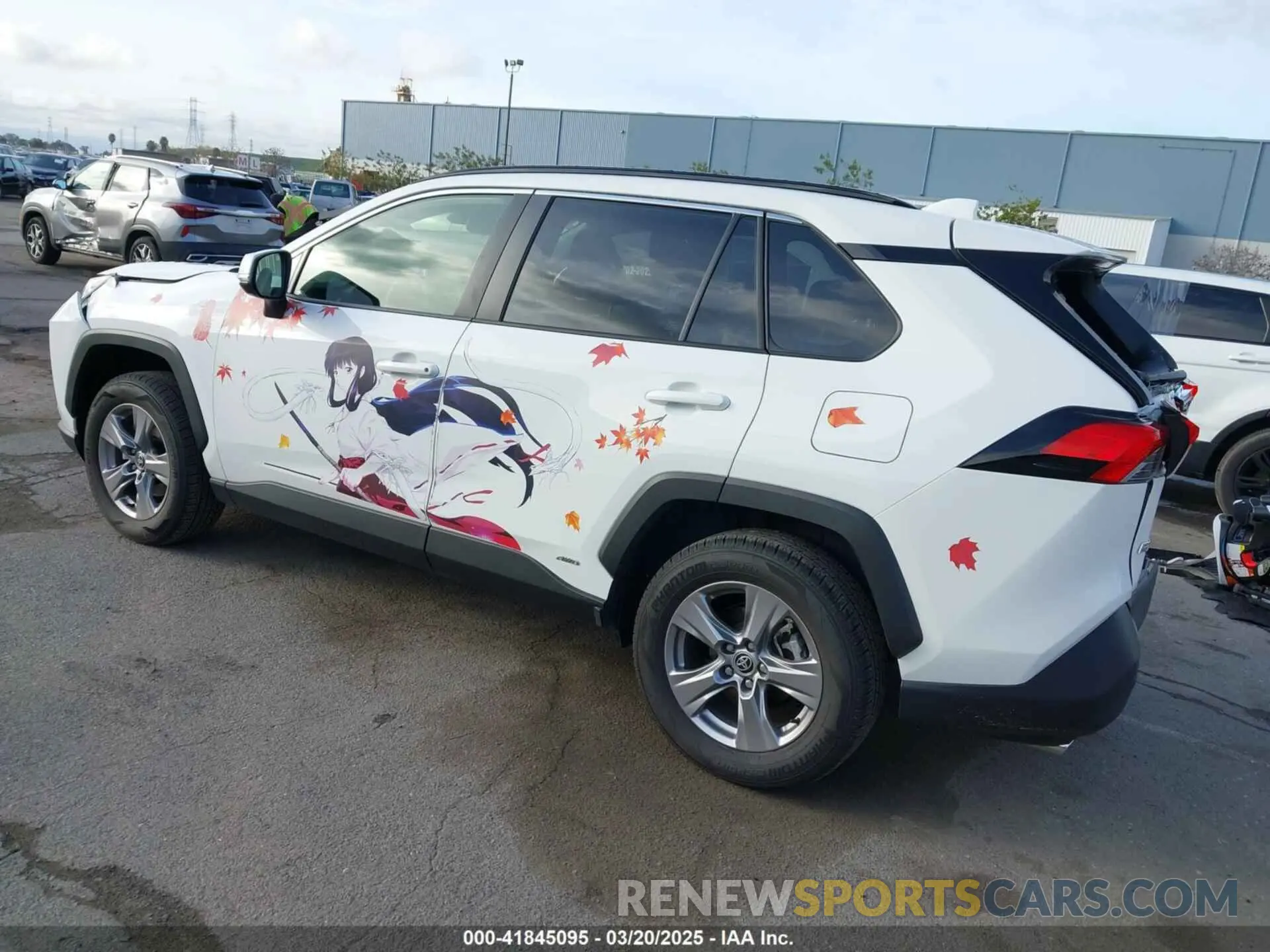 3 fotografías del automóvil dañado JTMRWRFV3PD205098 TOYOTA RAV4 HYBRID 2023