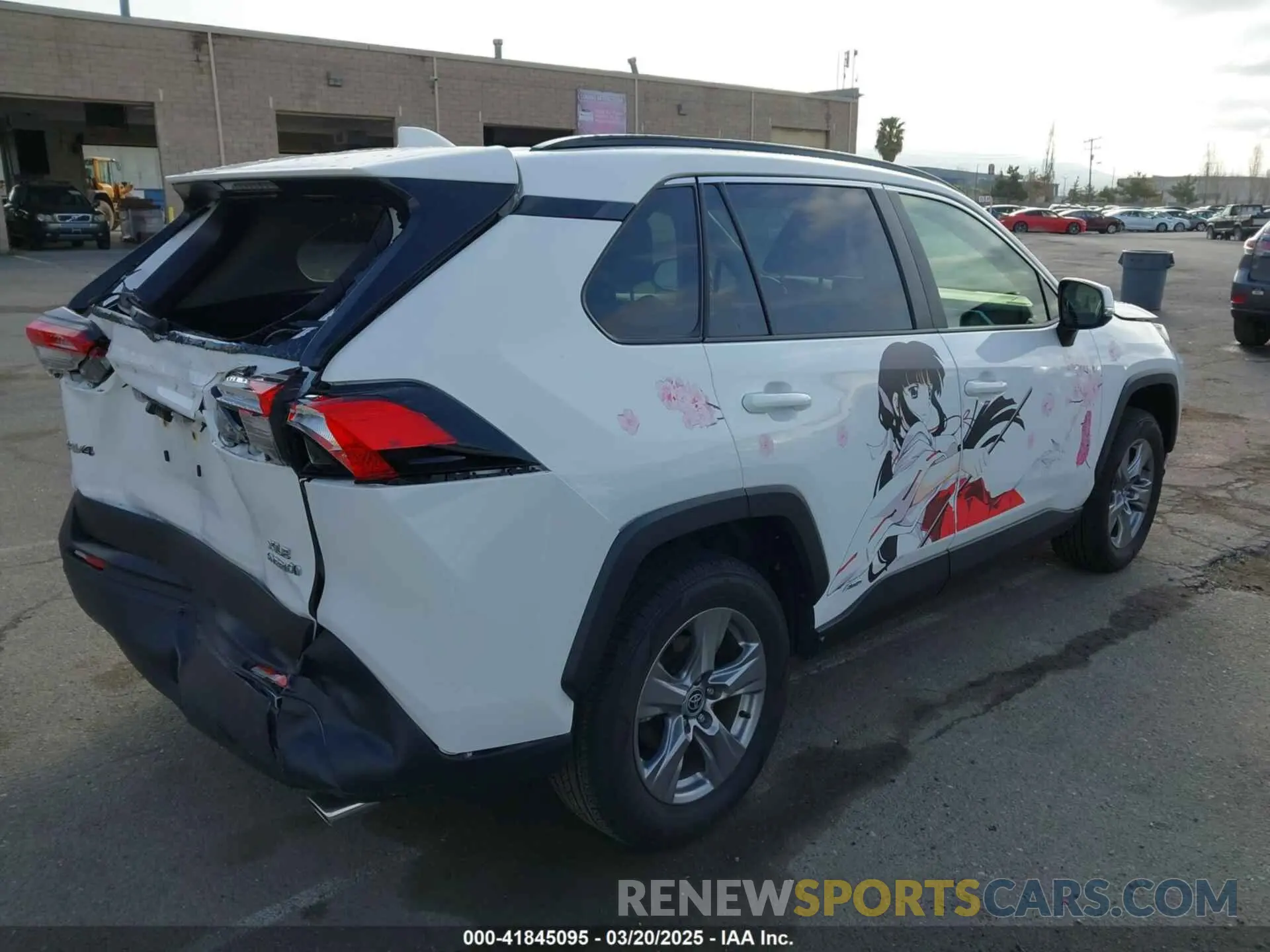 4 fotografías del automóvil dañado JTMRWRFV3PD205098 TOYOTA RAV4 HYBRID 2023