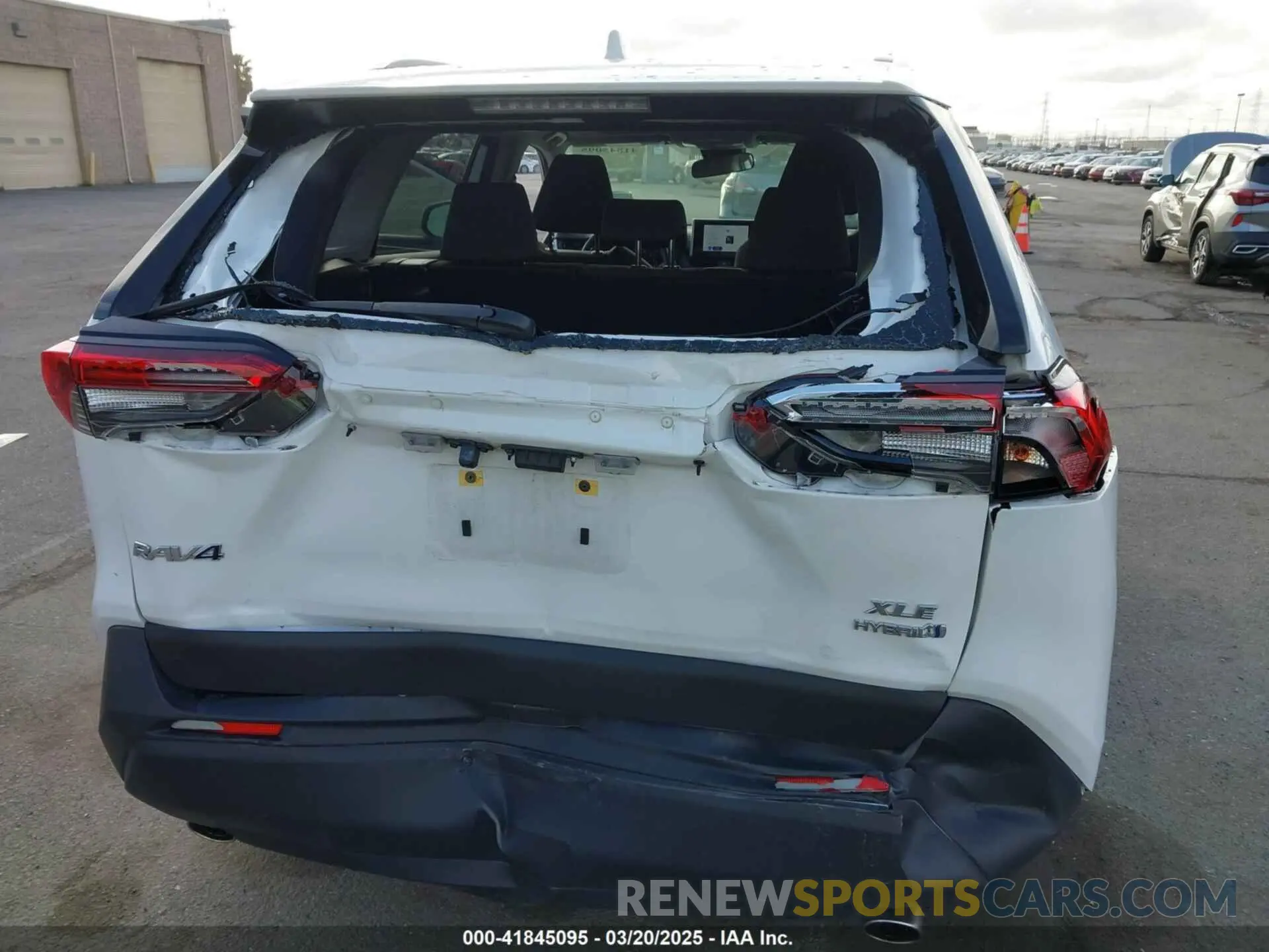 6 fotografías del automóvil dañado JTMRWRFV3PD205098 TOYOTA RAV4 HYBRID 2023