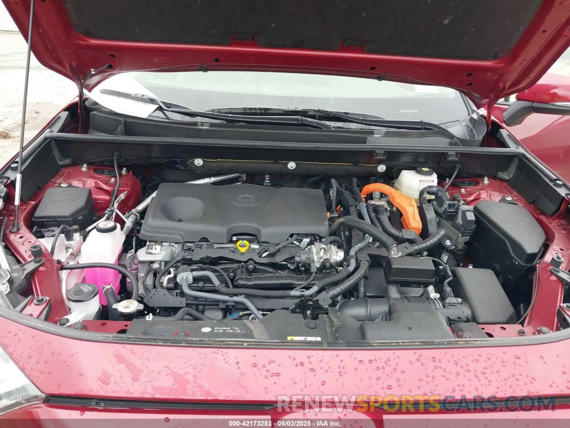 10 fotografías del automóvil dañado JTMRWRFV3PD205294 TOYOTA RAV4 HYBRID 2023