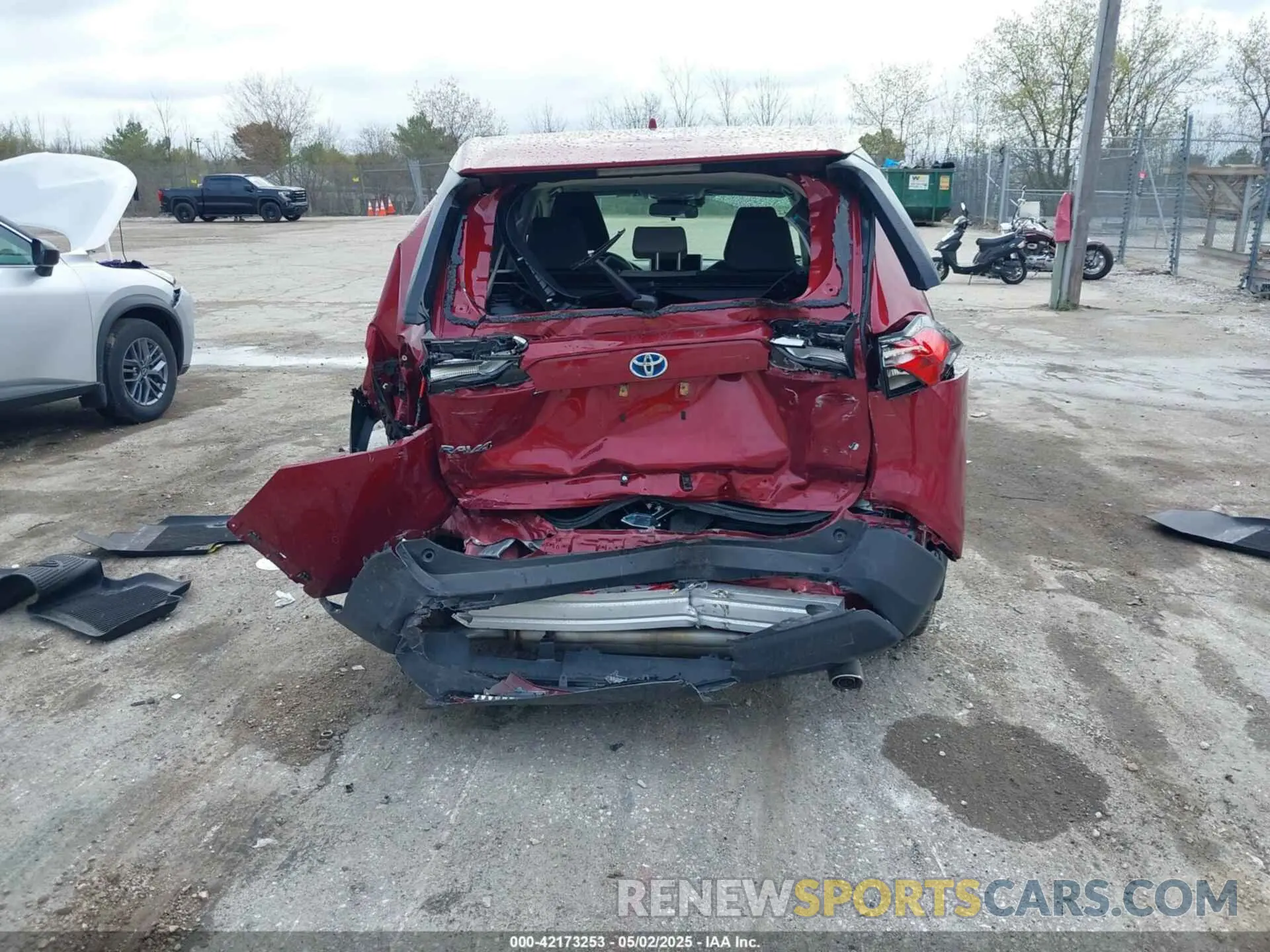 16 fotografías del automóvil dañado JTMRWRFV3PD205294 TOYOTA RAV4 HYBRID 2023