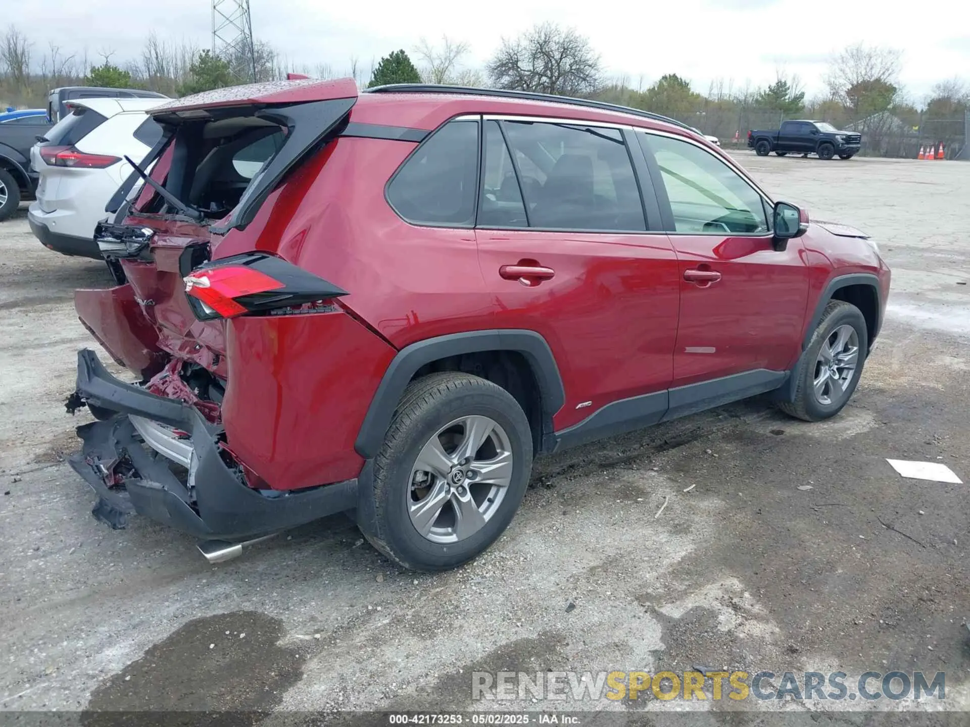 4 fotografías del automóvil dañado JTMRWRFV3PD205294 TOYOTA RAV4 HYBRID 2023