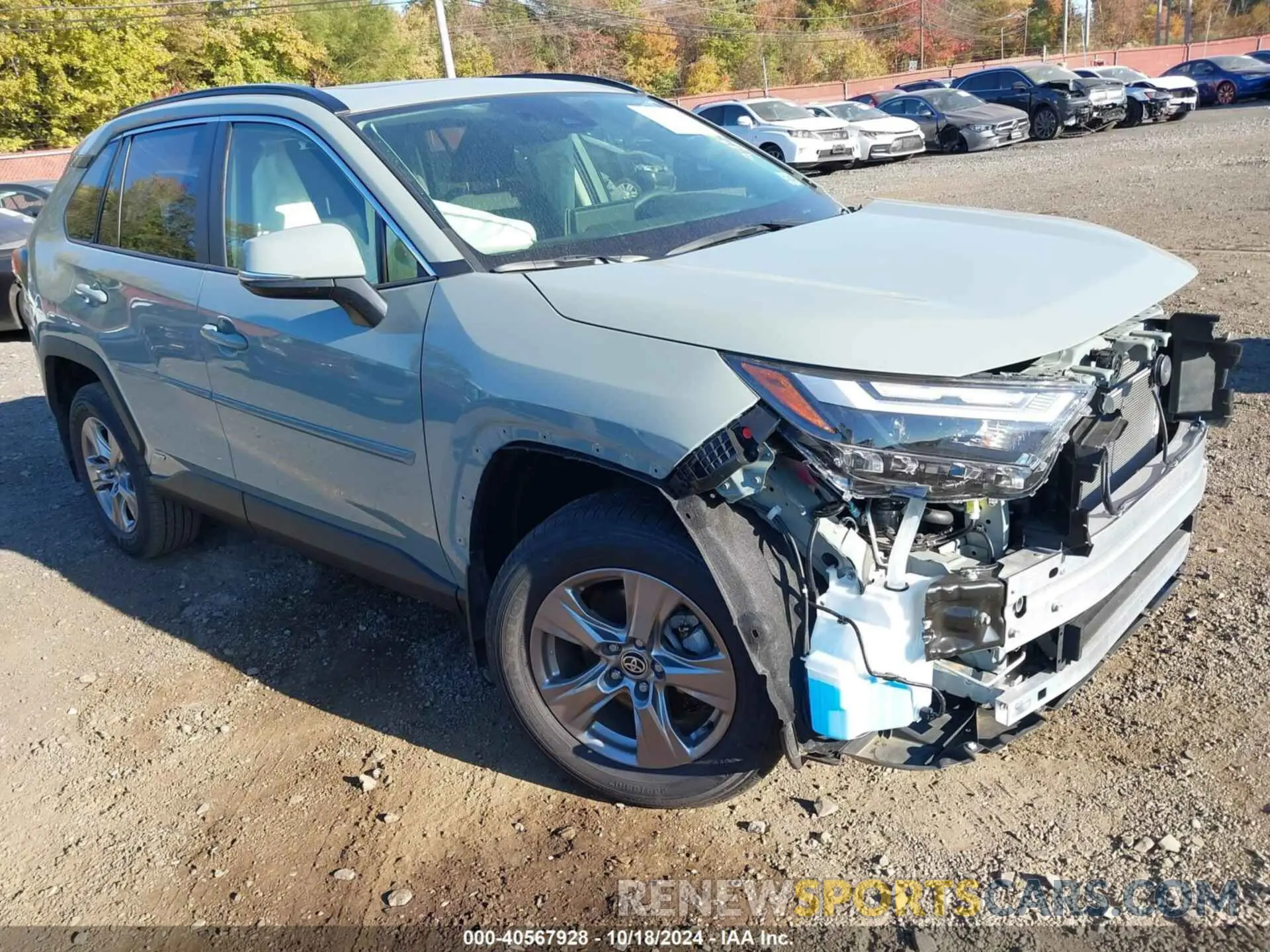 19 fotografías del automóvil dañado JTMRWRFV3PD207143 TOYOTA RAV4 HYBRID 2023