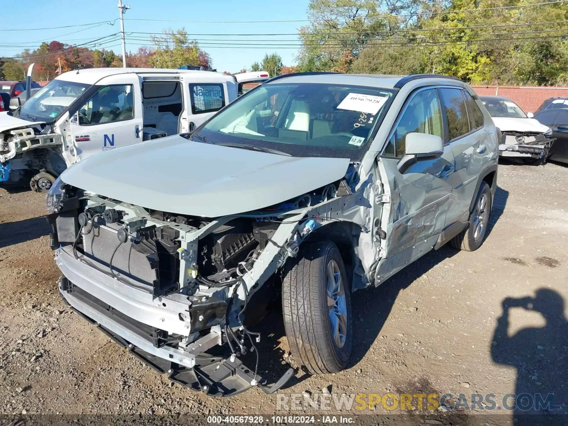 6 fotografías del automóvil dañado JTMRWRFV3PD207143 TOYOTA RAV4 HYBRID 2023