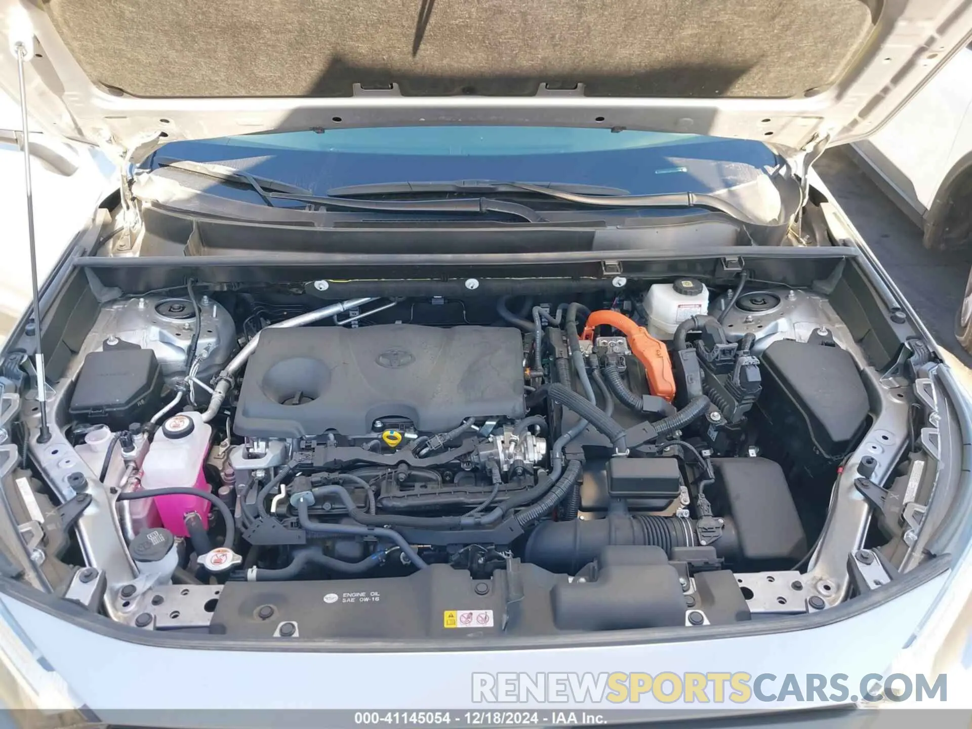 10 fotografías del automóvil dañado JTMRWRFV4PD206275 TOYOTA RAV4 HYBRID 2023
