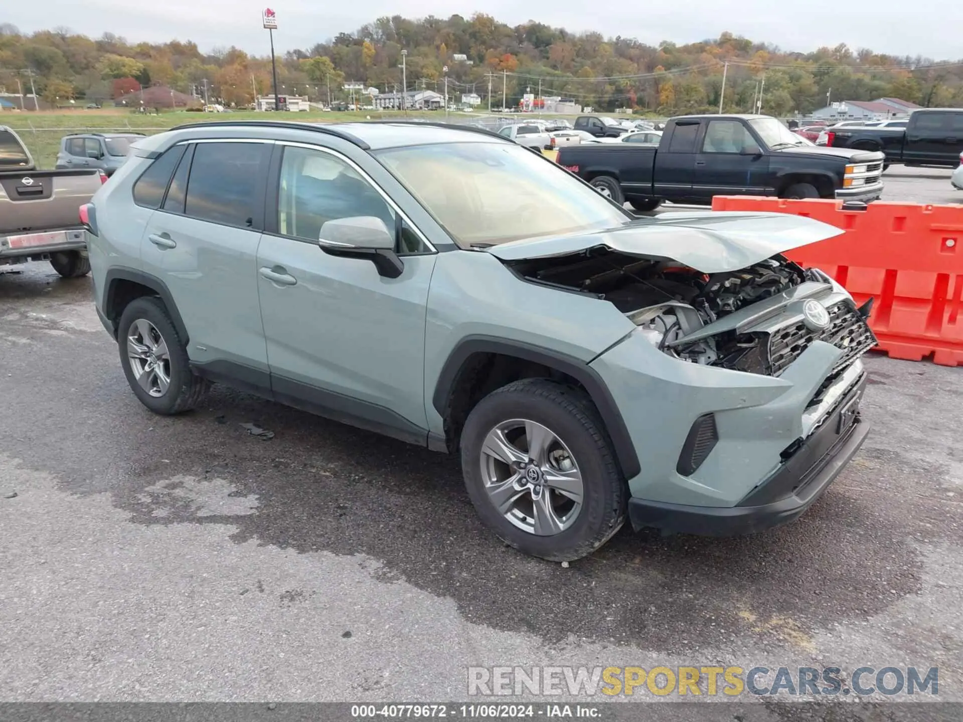 1 fotografías del automóvil dañado JTMRWRFV9PD196505 TOYOTA RAV4 HYBRID 2023