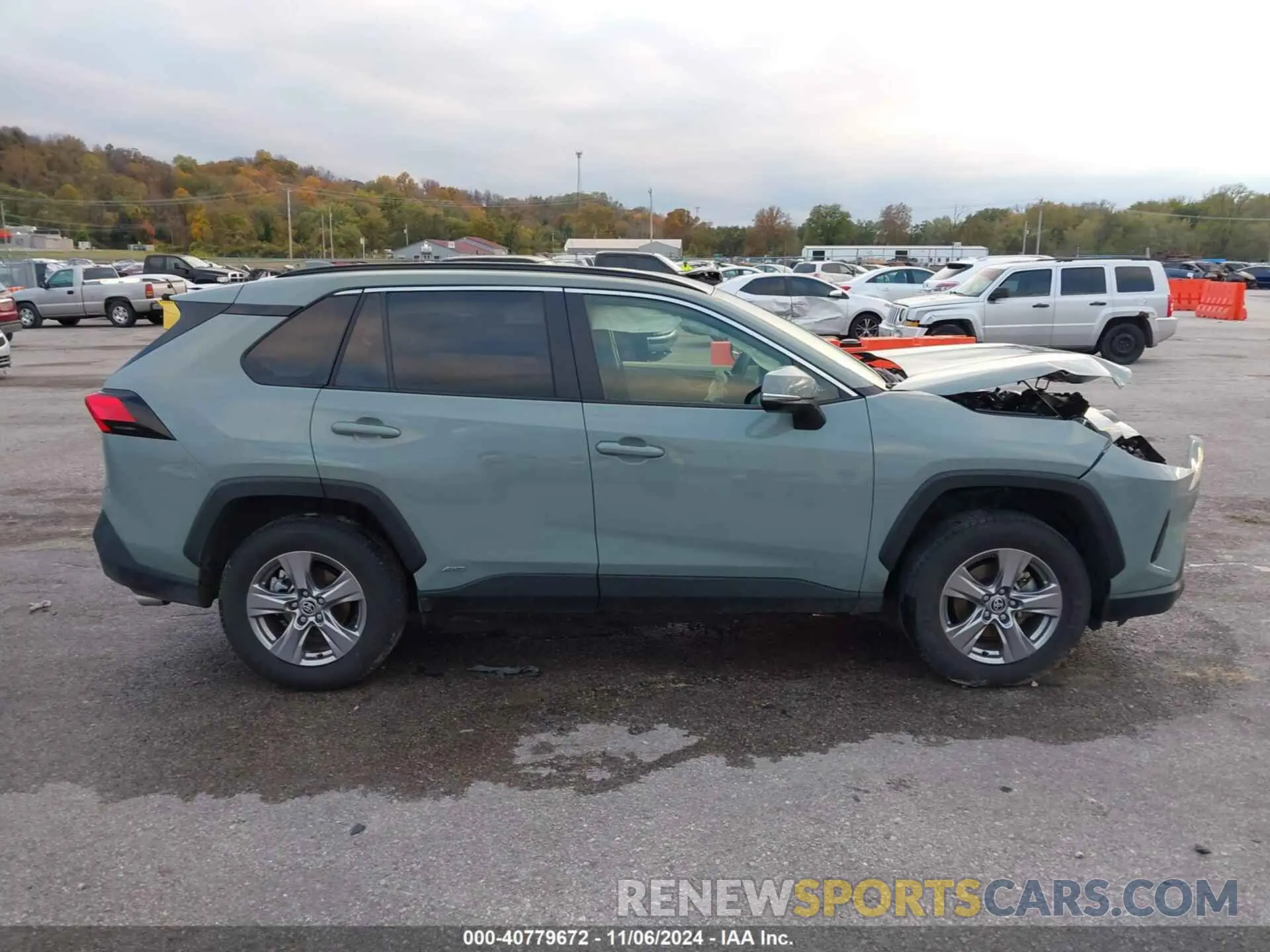 13 fotografías del automóvil dañado JTMRWRFV9PD196505 TOYOTA RAV4 HYBRID 2023