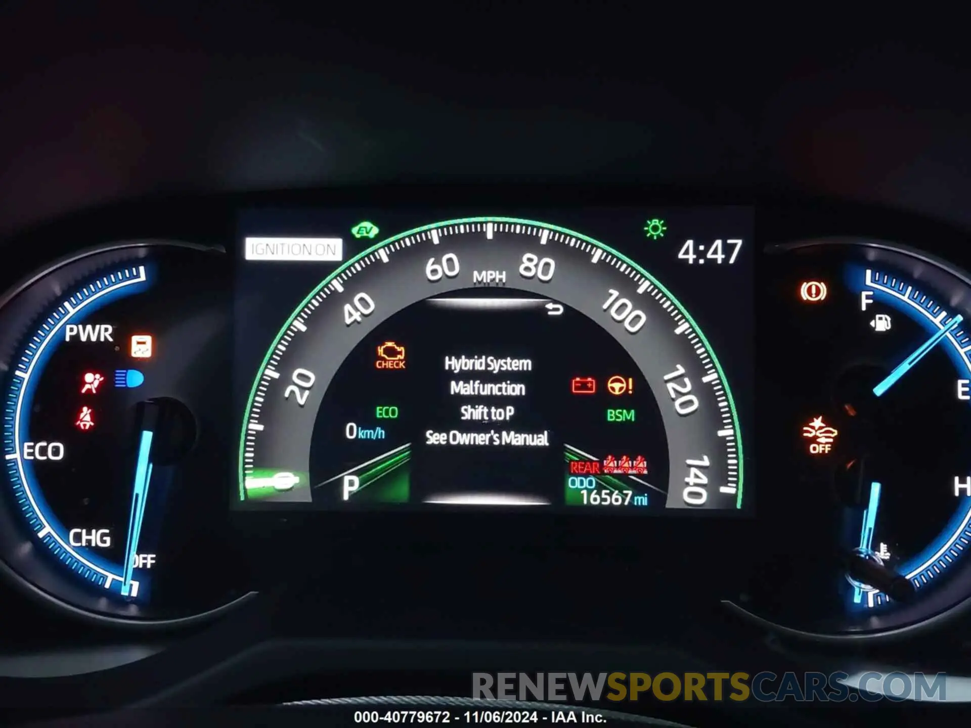 7 fotografías del automóvil dañado JTMRWRFV9PD196505 TOYOTA RAV4 HYBRID 2023