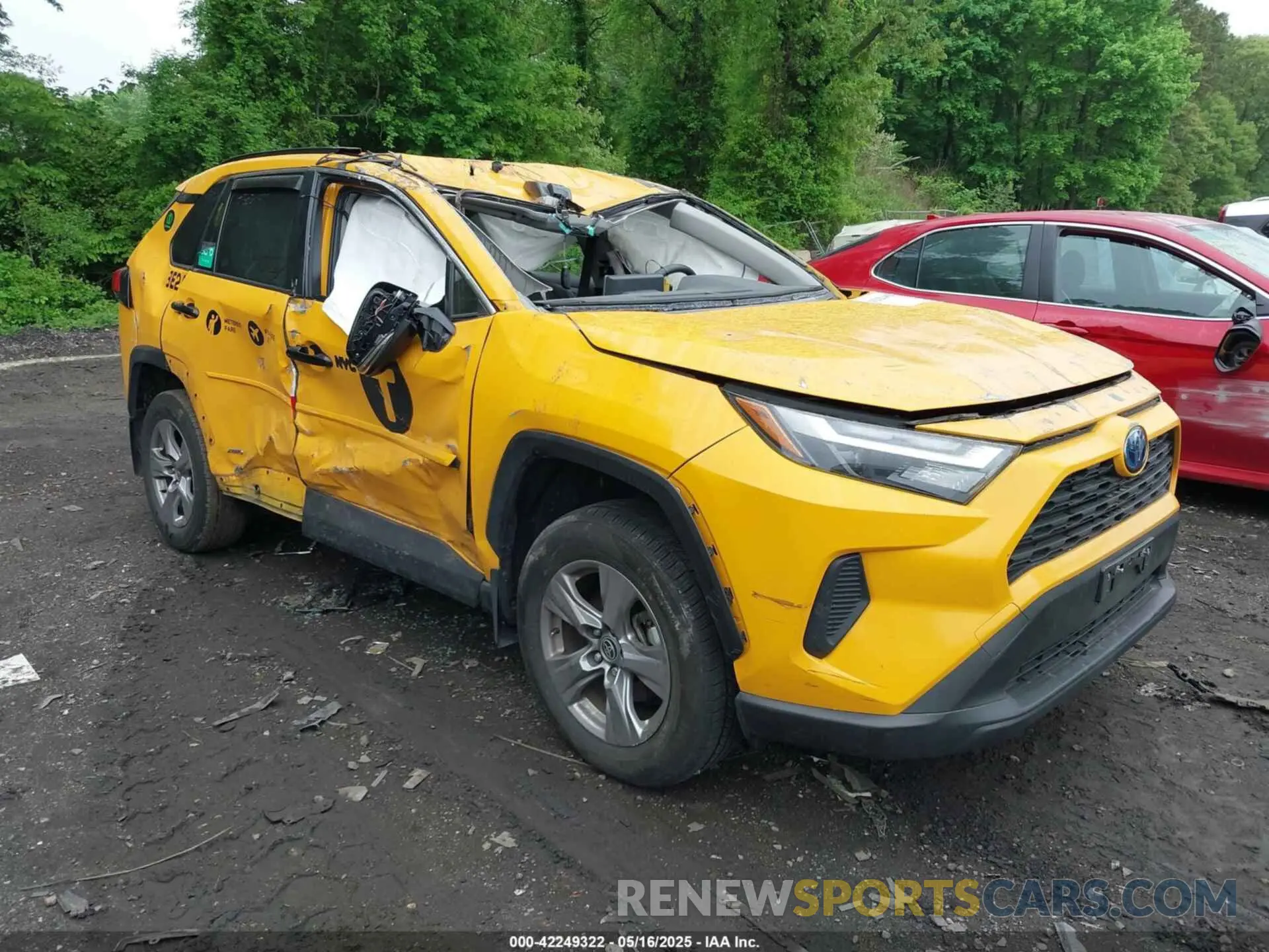 1 fotografías del automóvil dañado JTMRWRFVXPJ057386 TOYOTA RAV4 HYBRID 2023
