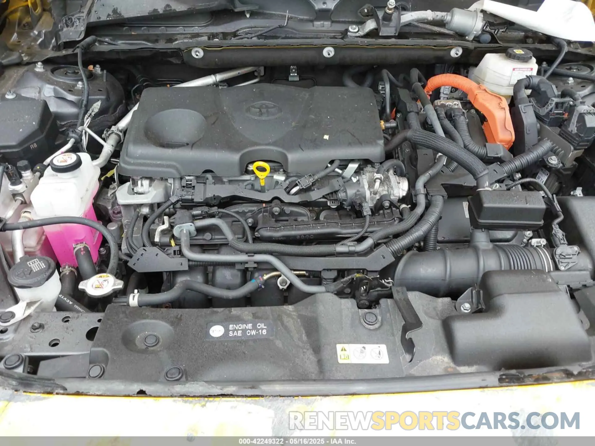 10 fotografías del automóvil dañado JTMRWRFVXPJ057386 TOYOTA RAV4 HYBRID 2023