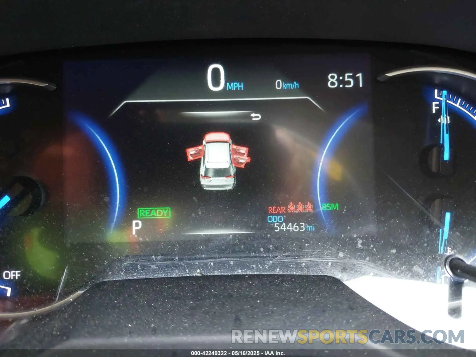 7 fotografías del automóvil dañado JTMRWRFVXPJ057386 TOYOTA RAV4 HYBRID 2023