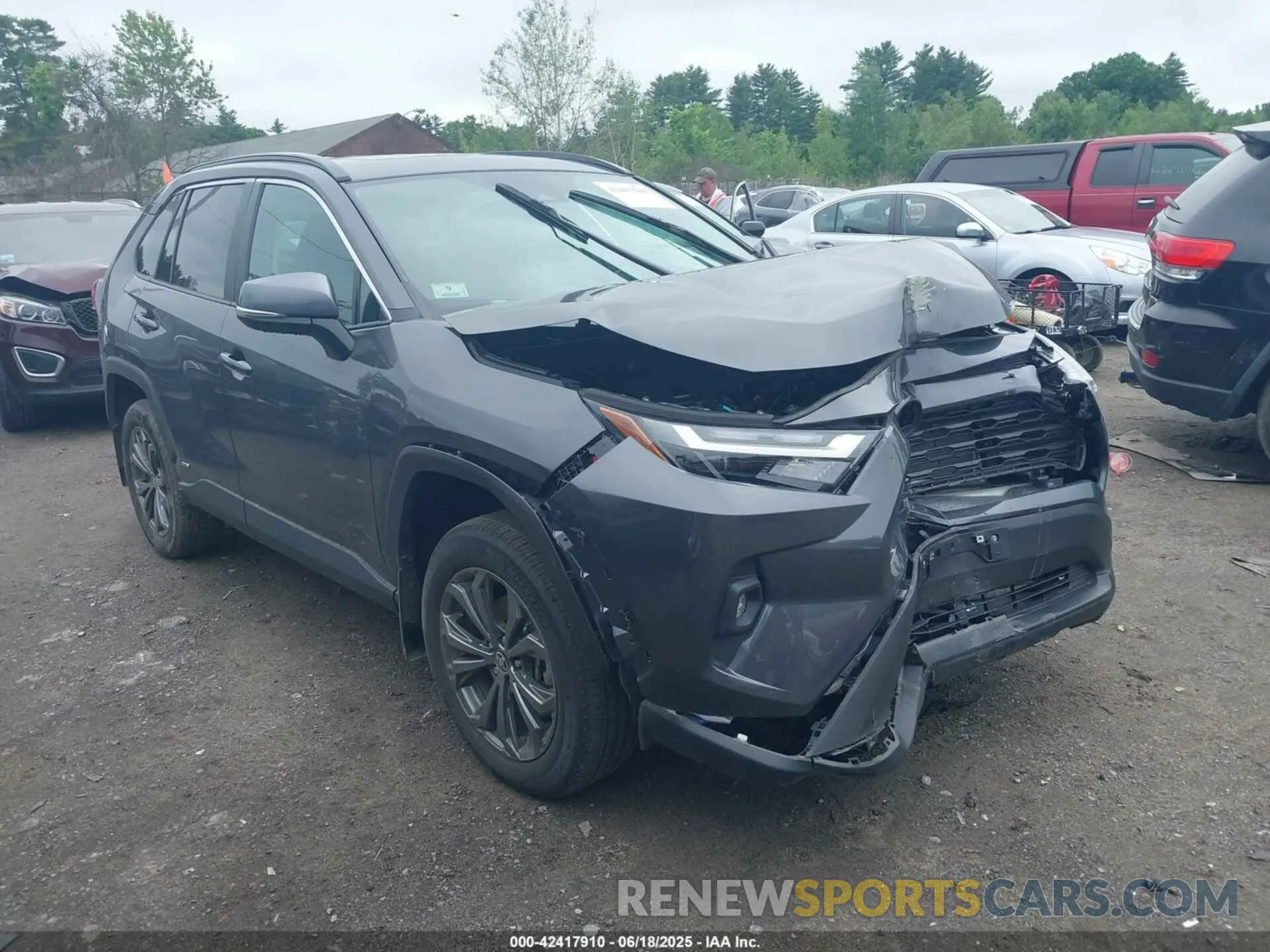 1 fotografías del automóvil dañado 2T3B6RFV1RW077600 TOYOTA RAV4 HYBRID 2024