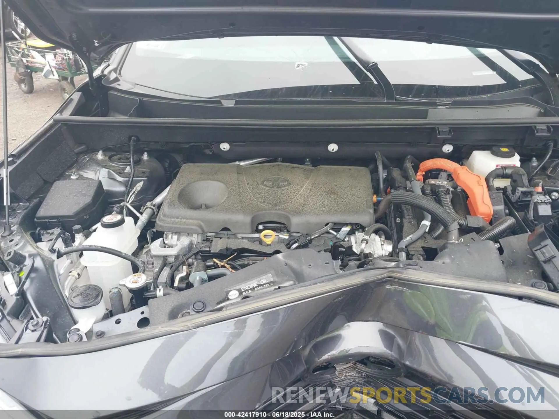 10 fotografías del automóvil dañado 2T3B6RFV1RW077600 TOYOTA RAV4 HYBRID 2024