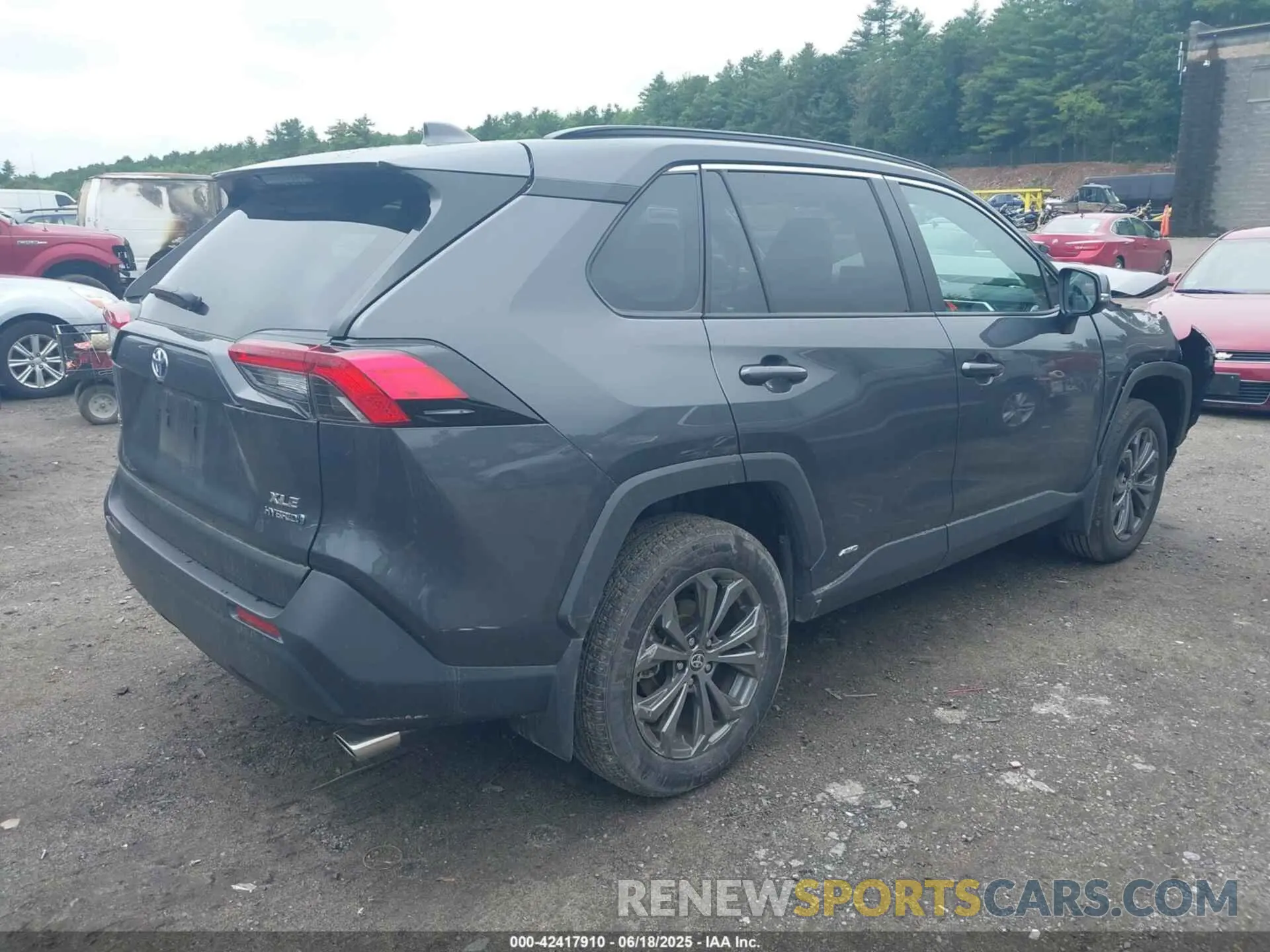 4 fotografías del automóvil dañado 2T3B6RFV1RW077600 TOYOTA RAV4 HYBRID 2024